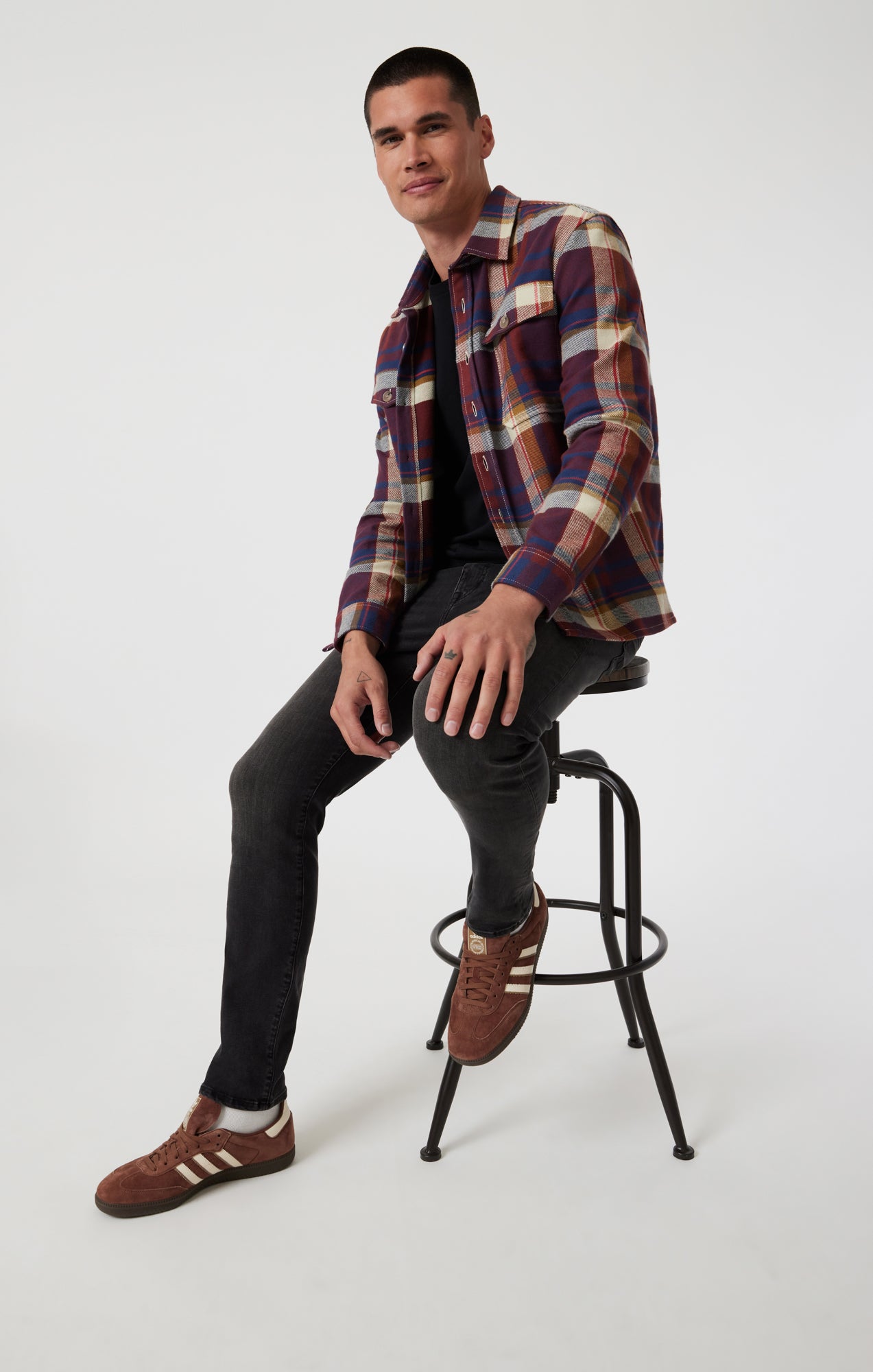 JAKE SLIM LEG IN SMOKE AUSTIN - Mavi Jeans