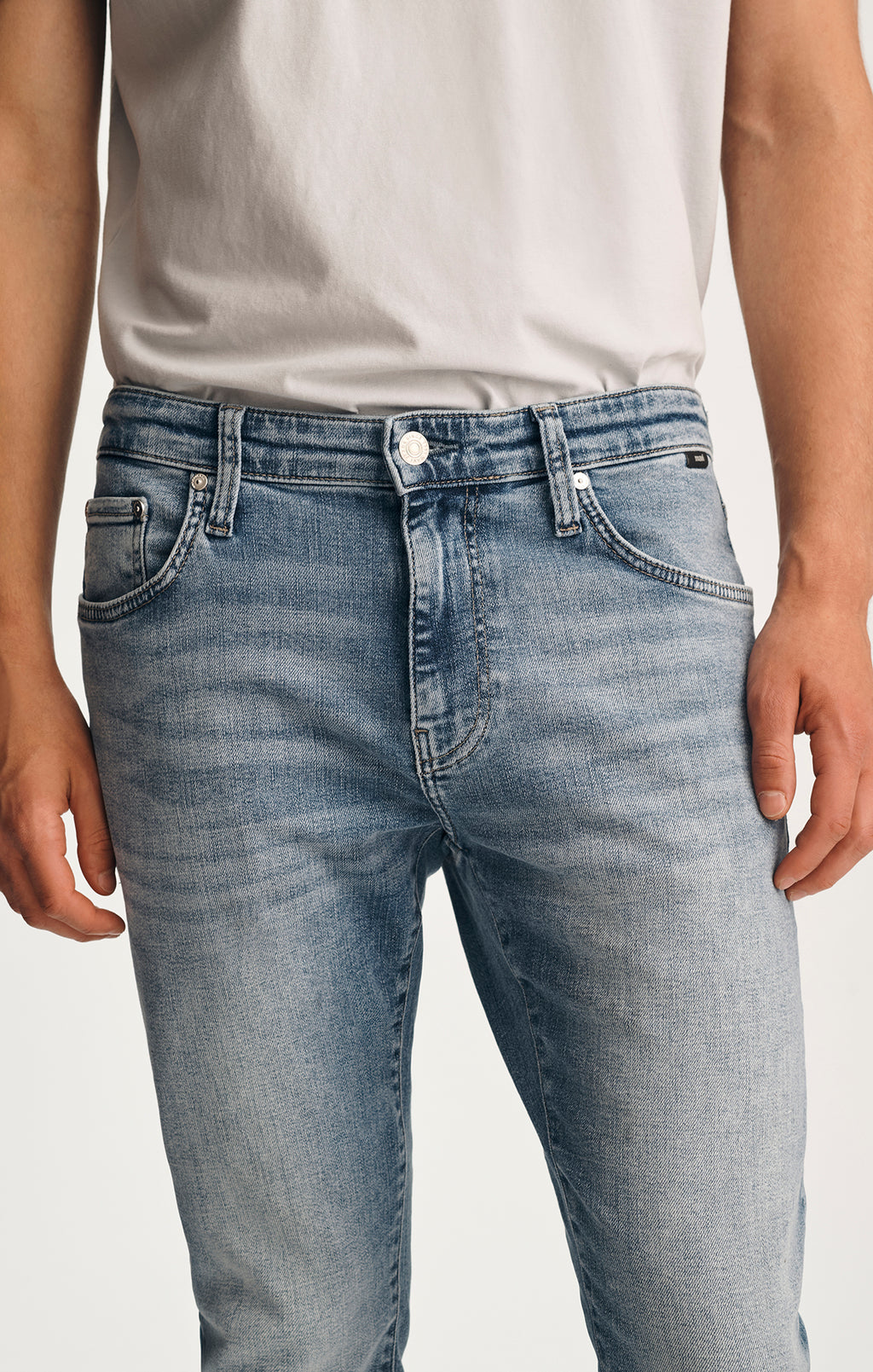 JAKE SLIM LEG IN MID BRUSHED CLASSIC VINTAGE - Mavi Jeans
