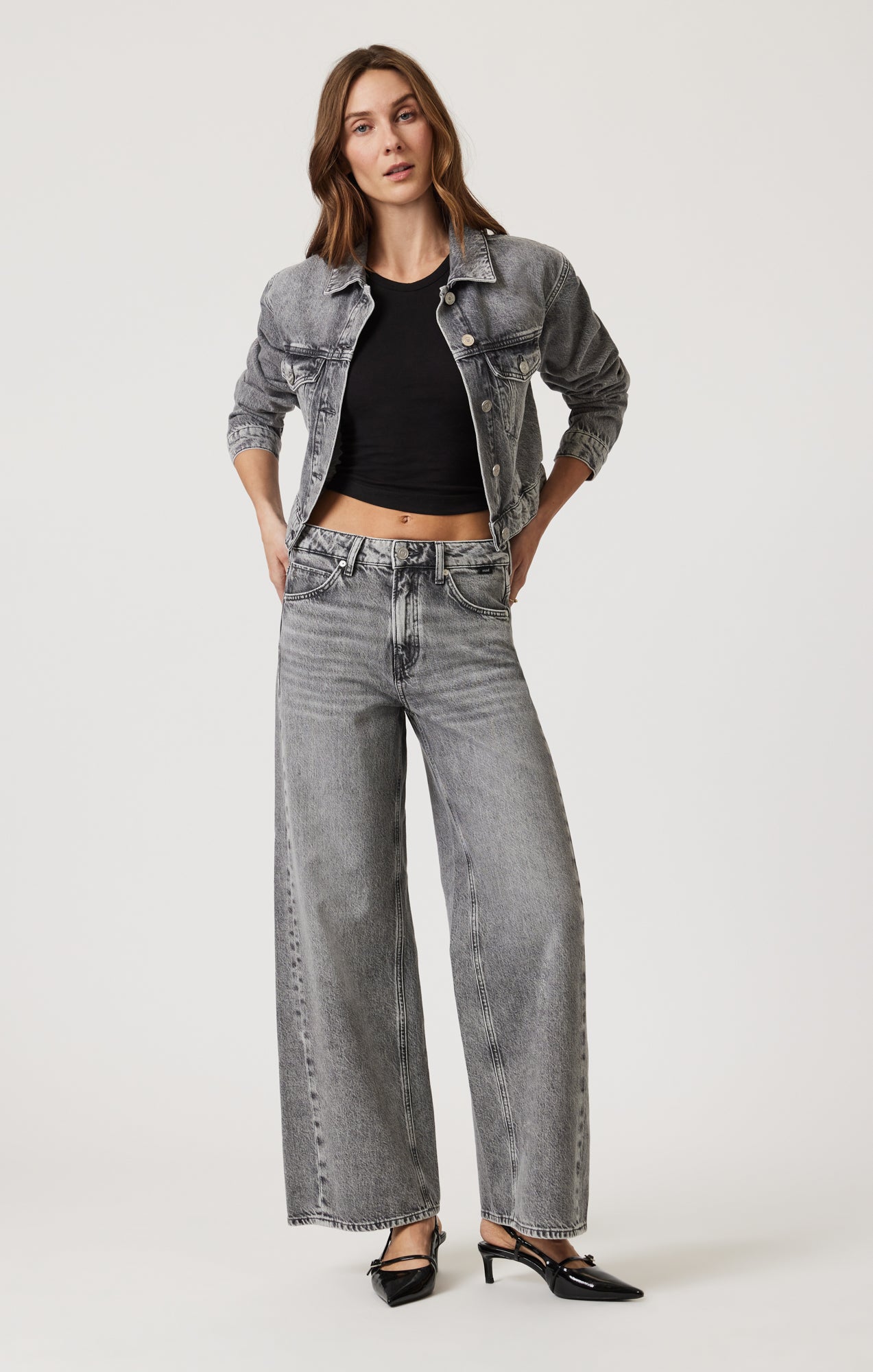 ◆Sienne◆ Original Con Denim Pants Light Blue S3FPT01C Old fashioned Denim Pants (Blue) - sienne
