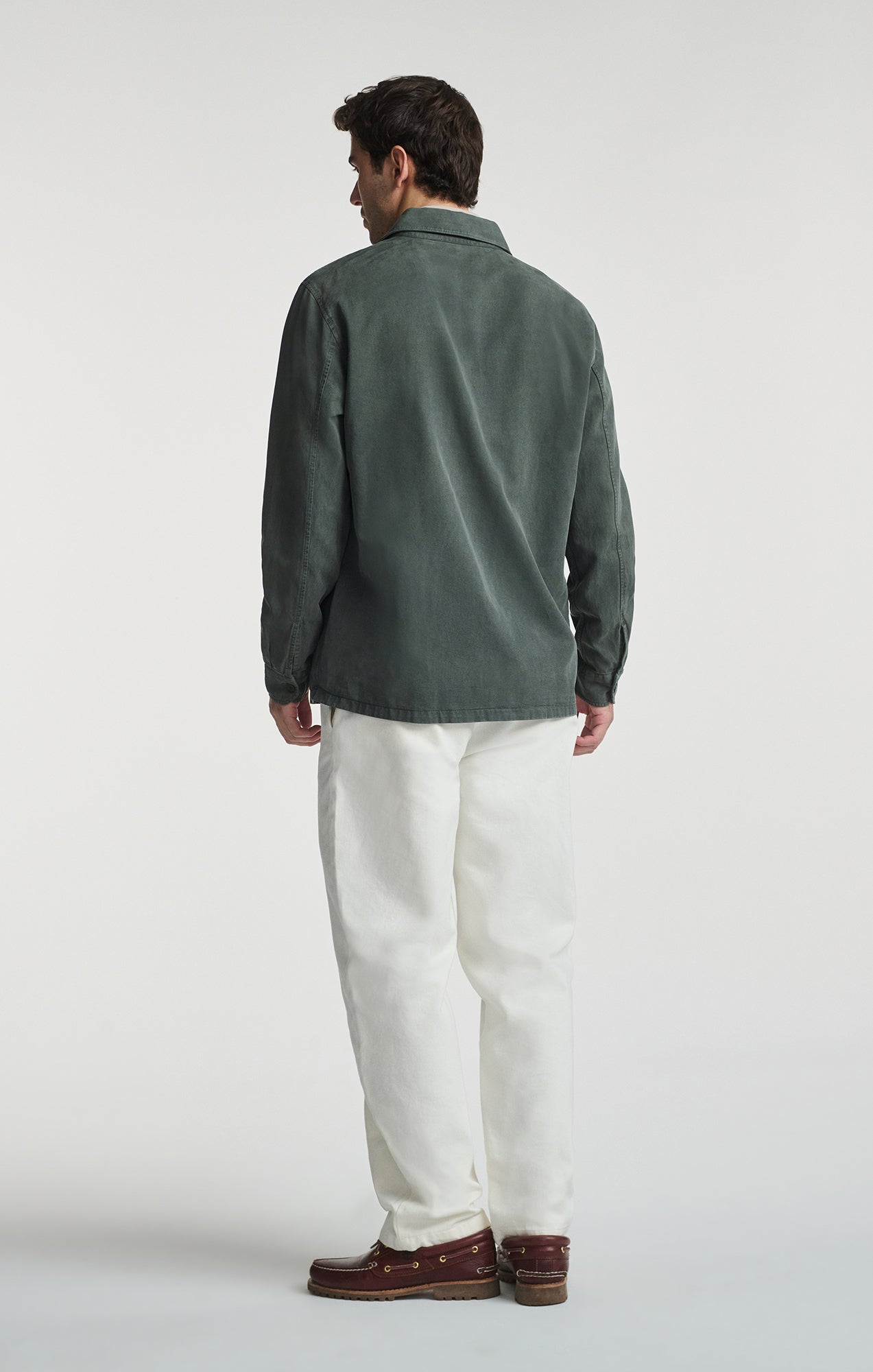 DOUBLE POCKET BUTTON-UP SHIRT IN URBAN CHIC - Mavi Jeans