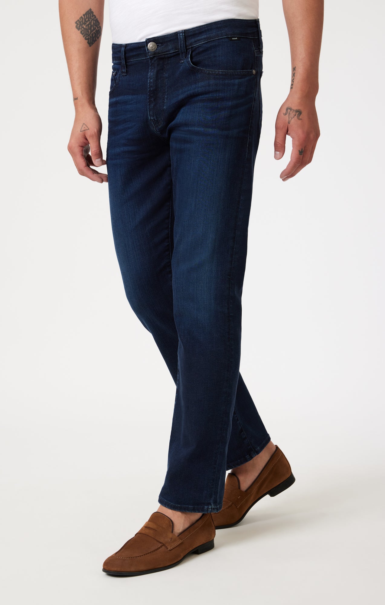 MATT RELAXED STRAIGHT LEG IN DEEP INDIGO SUPERMOVE - Mavi Jeans