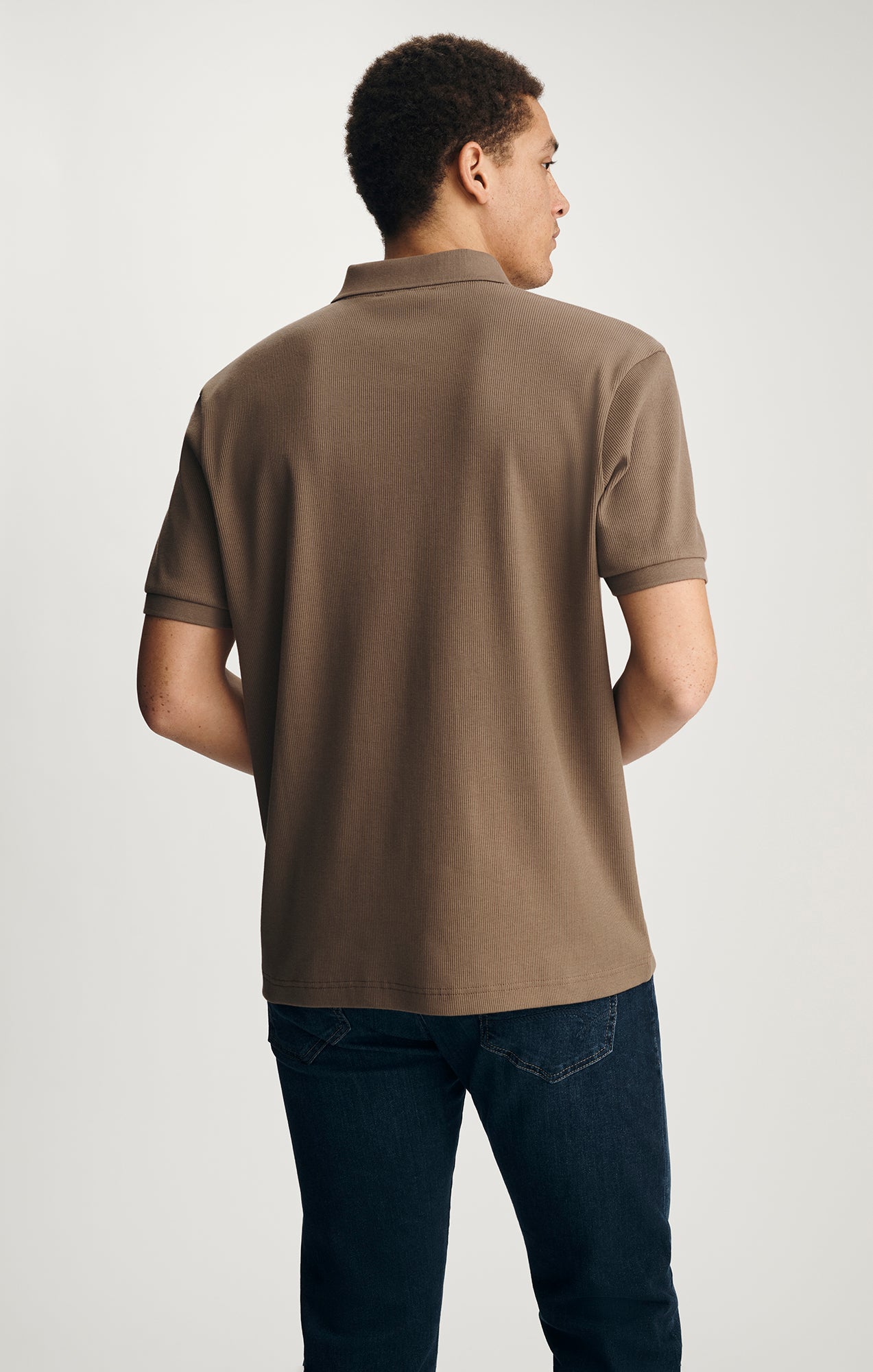 POLO T-SHIRT IN MOREL