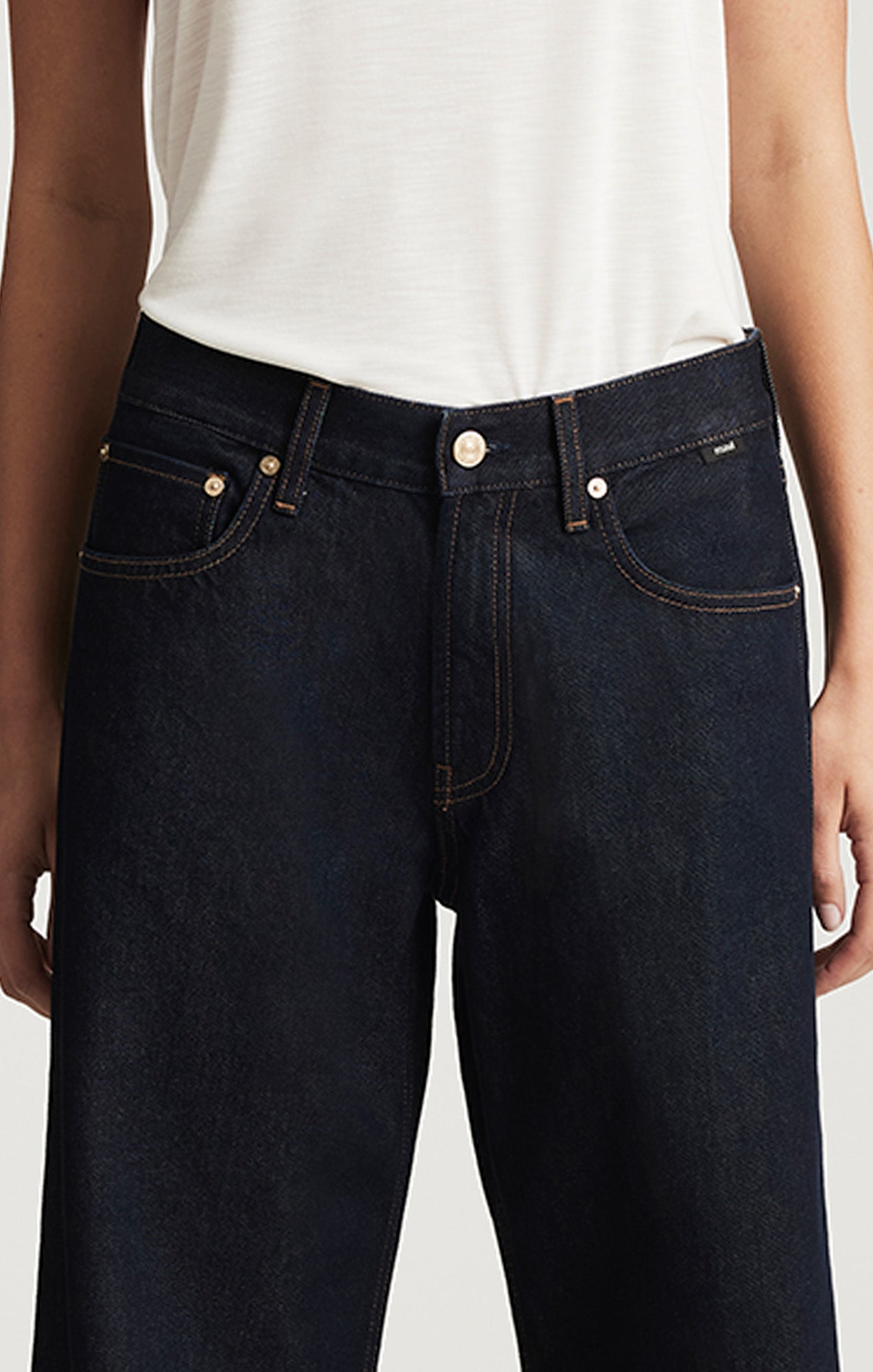SANDY WIDE LEG IN RINSE CLASSIC DENIM - Mavi Jeans