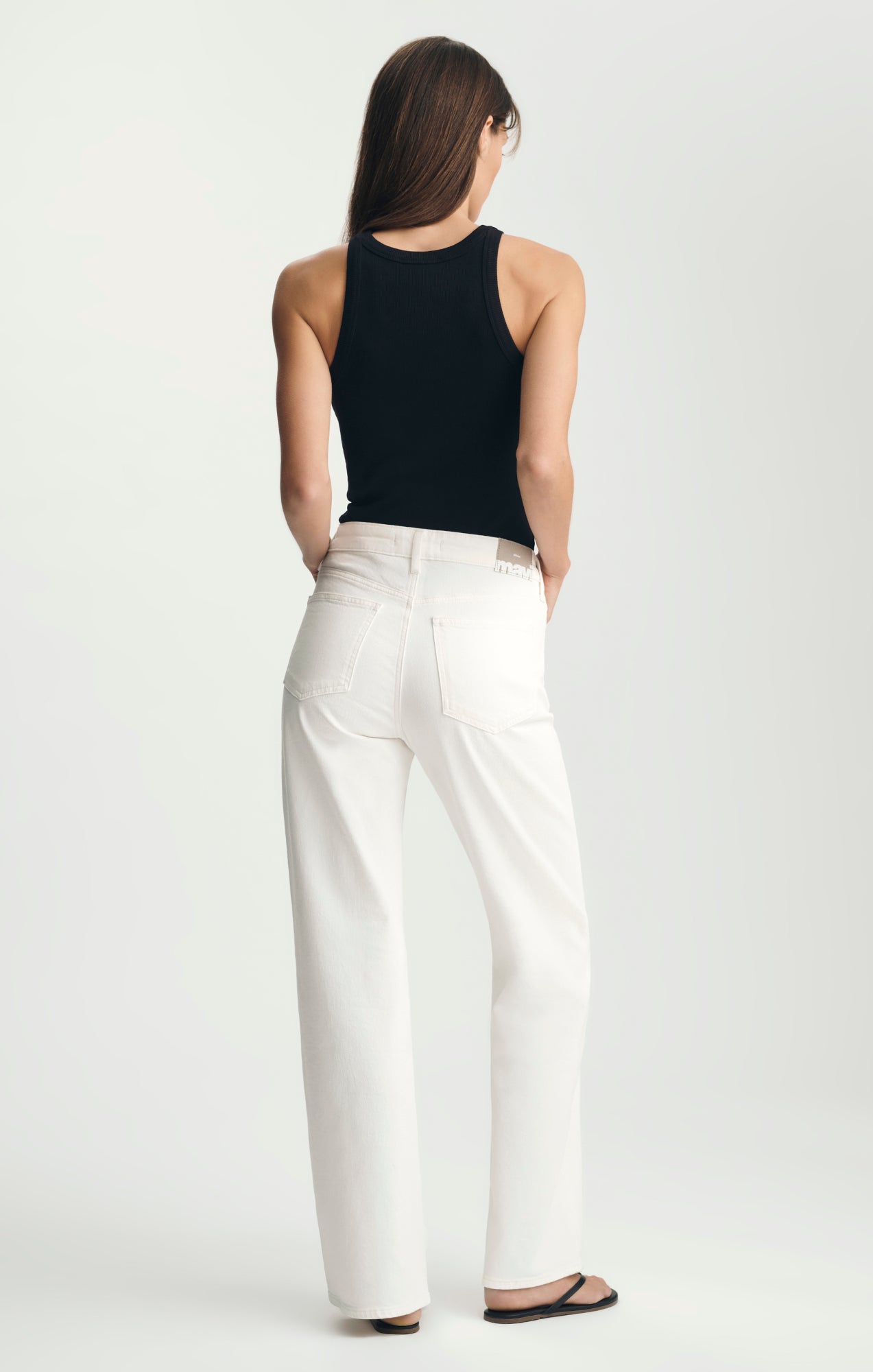 TAYLOR STRAIGHT LEG IN OFF-WHITE CLASSIC BLUE - Mavi Jeans