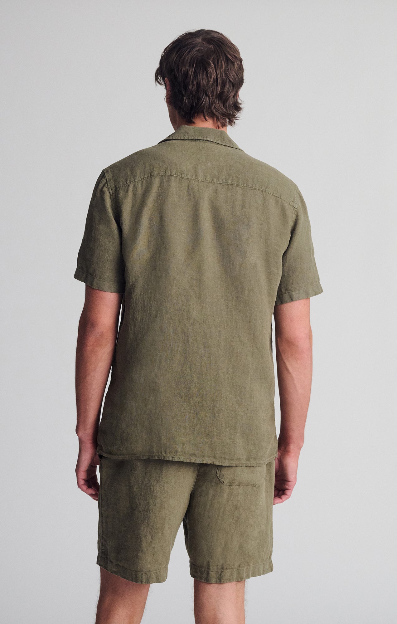 LINEN SHORT SLEEVE SHIRT IN KALAMATA - Mavi Jeans