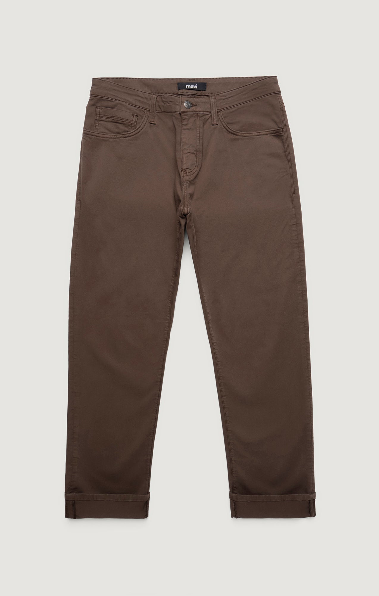 MATT RELAXED STRAIGHT LEG IN MOCHA TWILL
