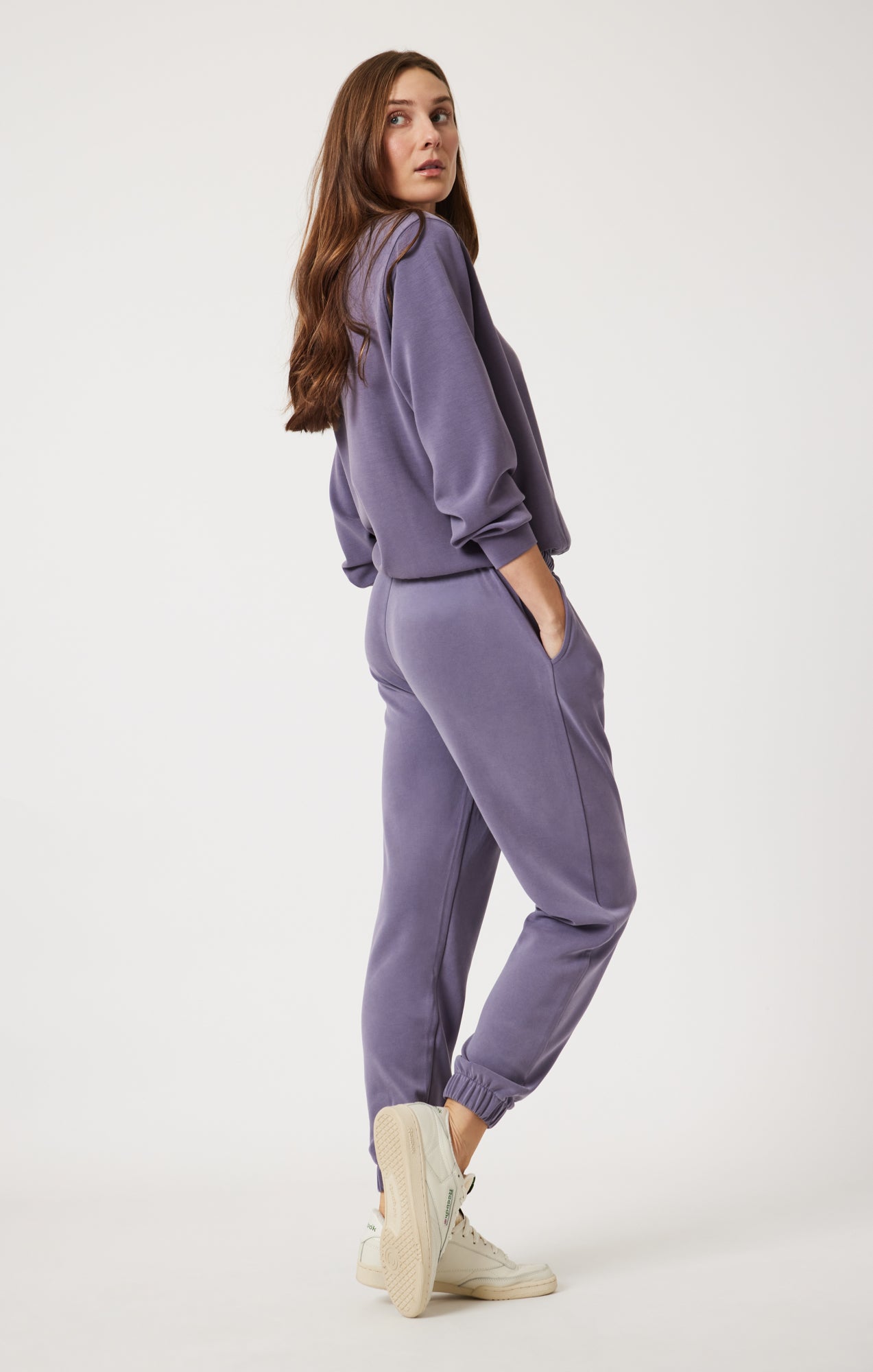LUXE TOUCH TENCEL™ SWEATPANTS IN CADET - Mavi Jeans