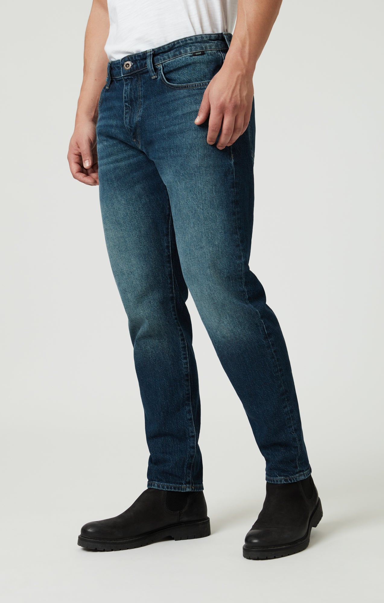 LONDON RELAXED TAPERED LEG IN DEEP BLUE DENIM - Mavi Jeans