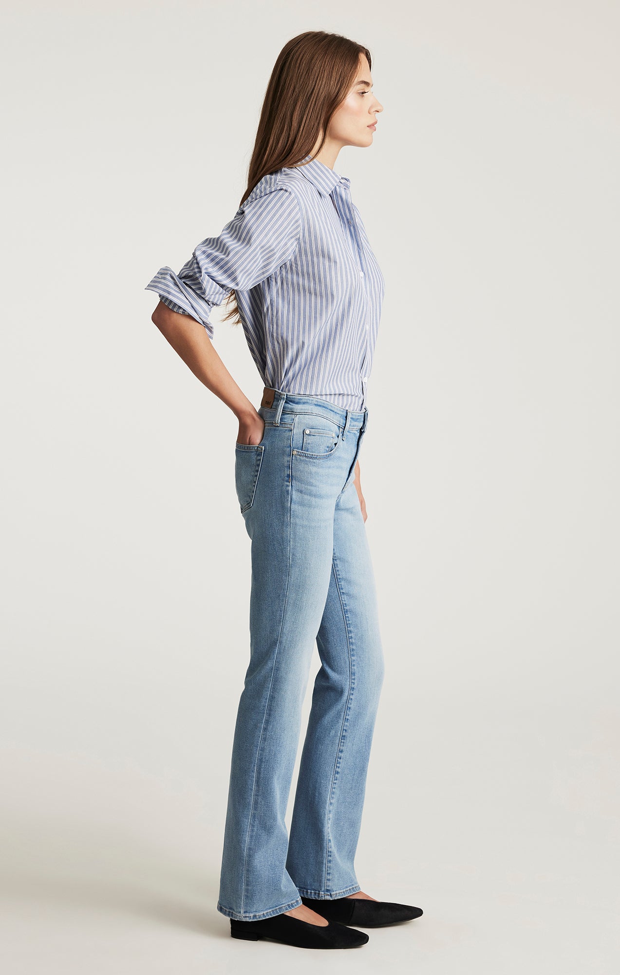 MOLLY BOOTCUT IN BLEACHED TRIBECA - Mavi Jeans