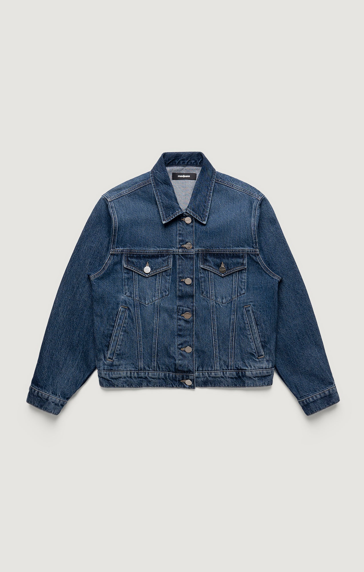 RUBY DENIM JACKET IN DARK BLUE ICON - Mavi Jeans