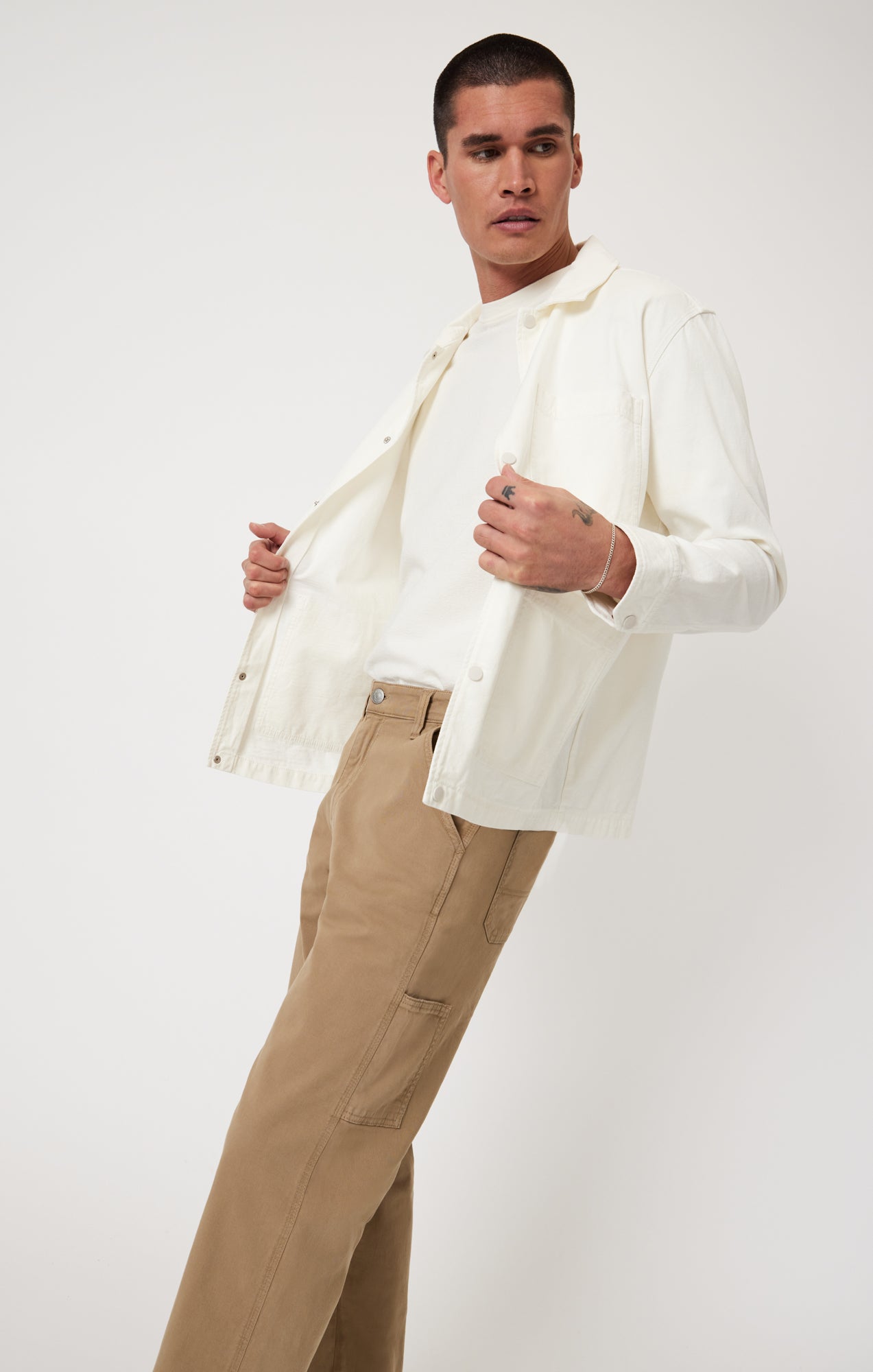 OXFORD LOOSE STRAIGHT LEG IN KHAKI CASUAL TWILL - Mavi Jeans
