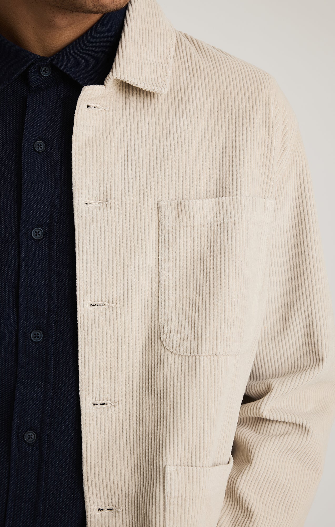 BUTTON-UP OVERSHIRT IN MOONSTRUCK