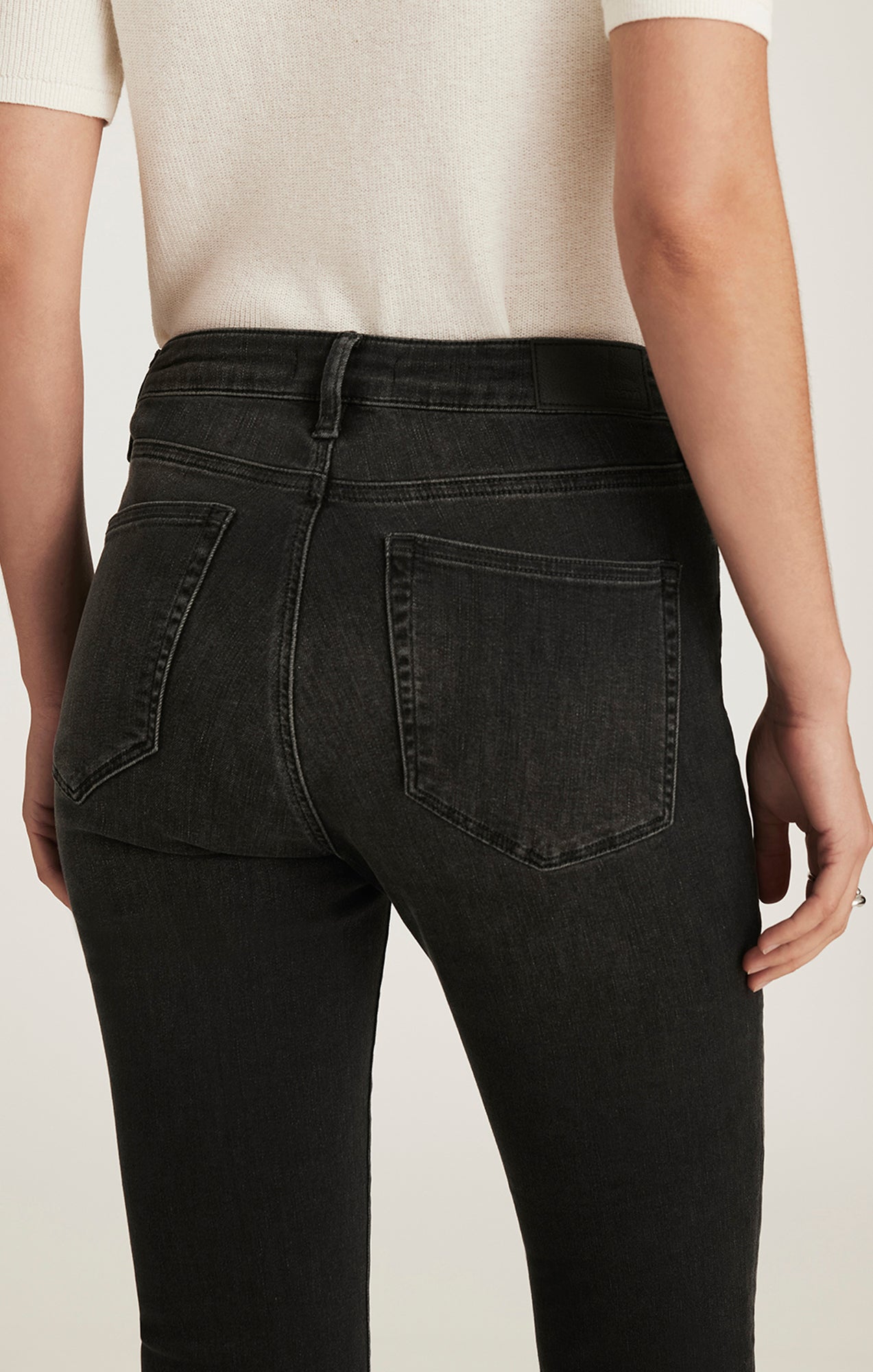 KATHLEEN SLIM BOYFRIEND IN SMOKE BRUSHED FEATHER BLUE - Mavi Jeans