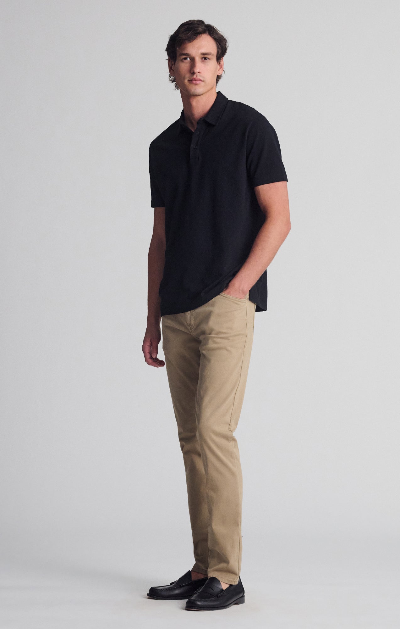 JAKE SLIM LEG IN KHAKI CASUAL TWILL - Mavi Jeans
