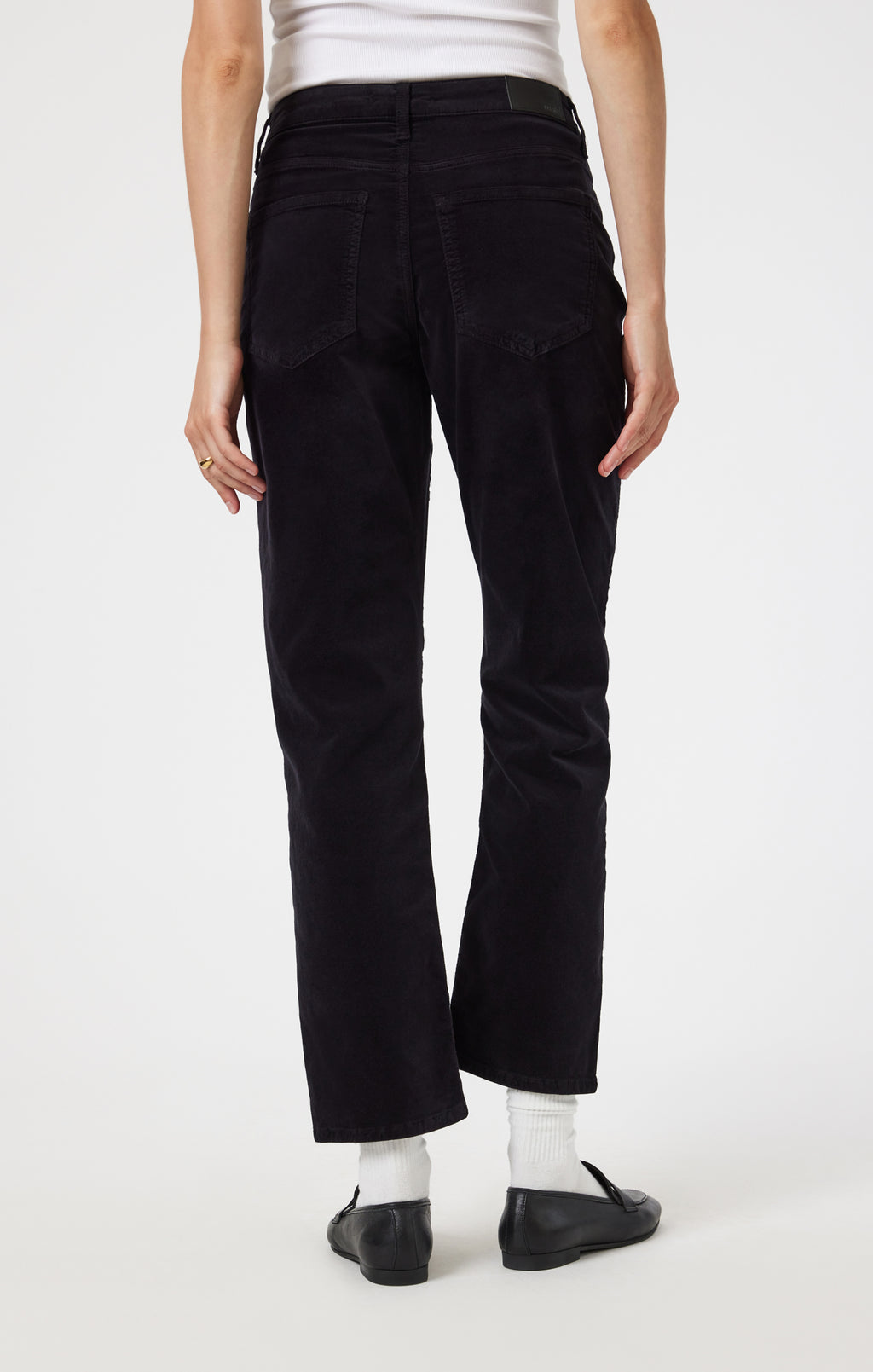 NEW YORK STRAIGHT LEG IN BLACK VELVET - Mavi Jeans
