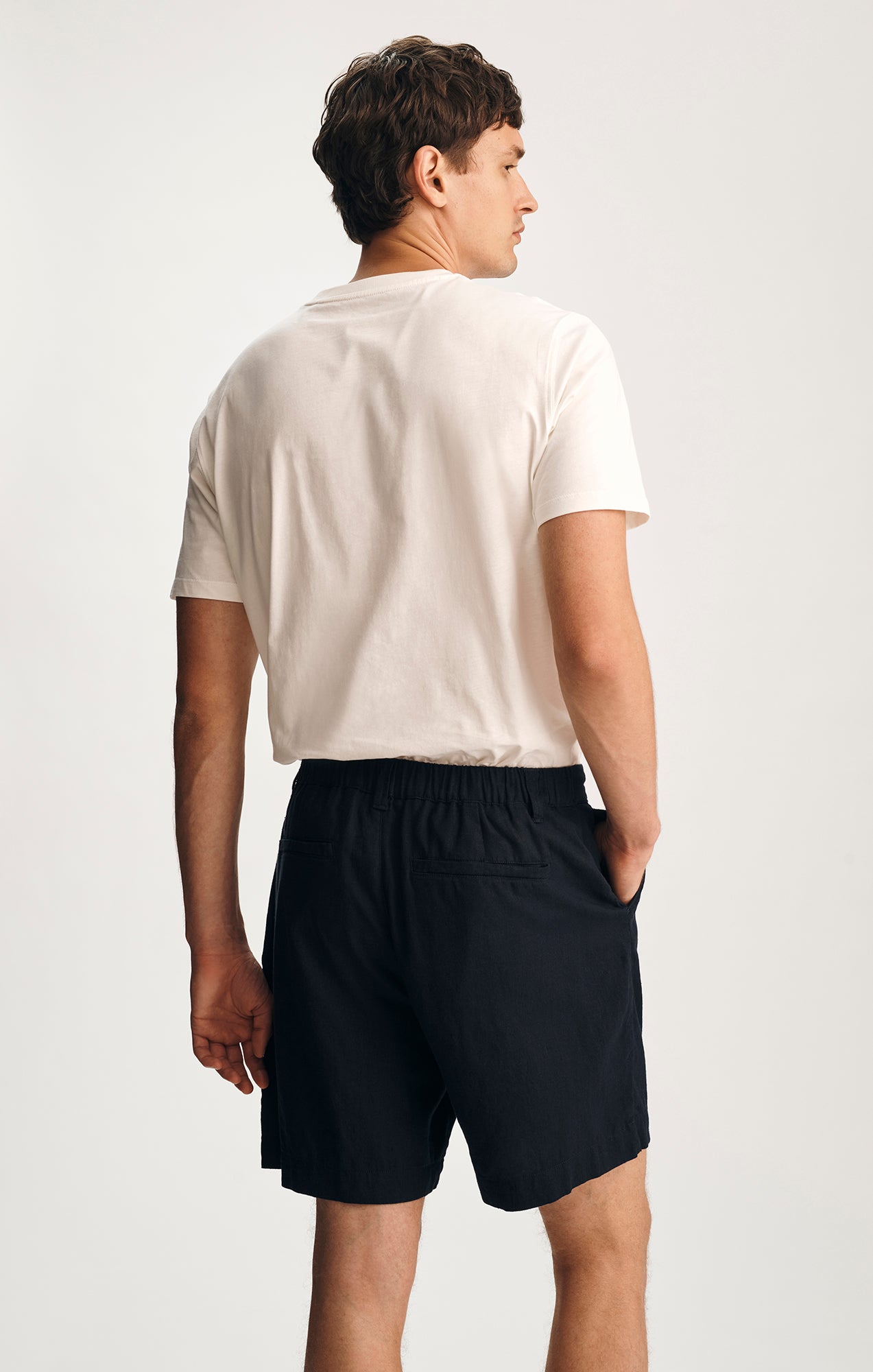 Mavi Men's Linen Pleated 7