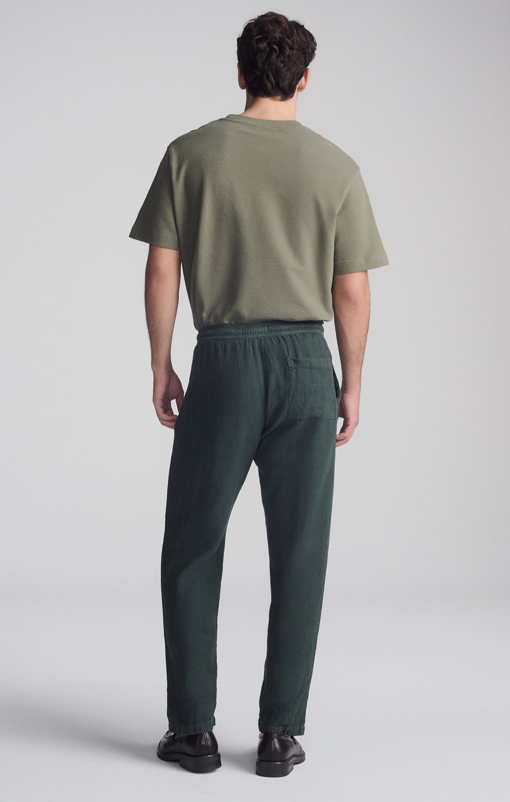 DRAWSTRING LINEN PANTS IN URBAN CHIC - Mavi Jeans
