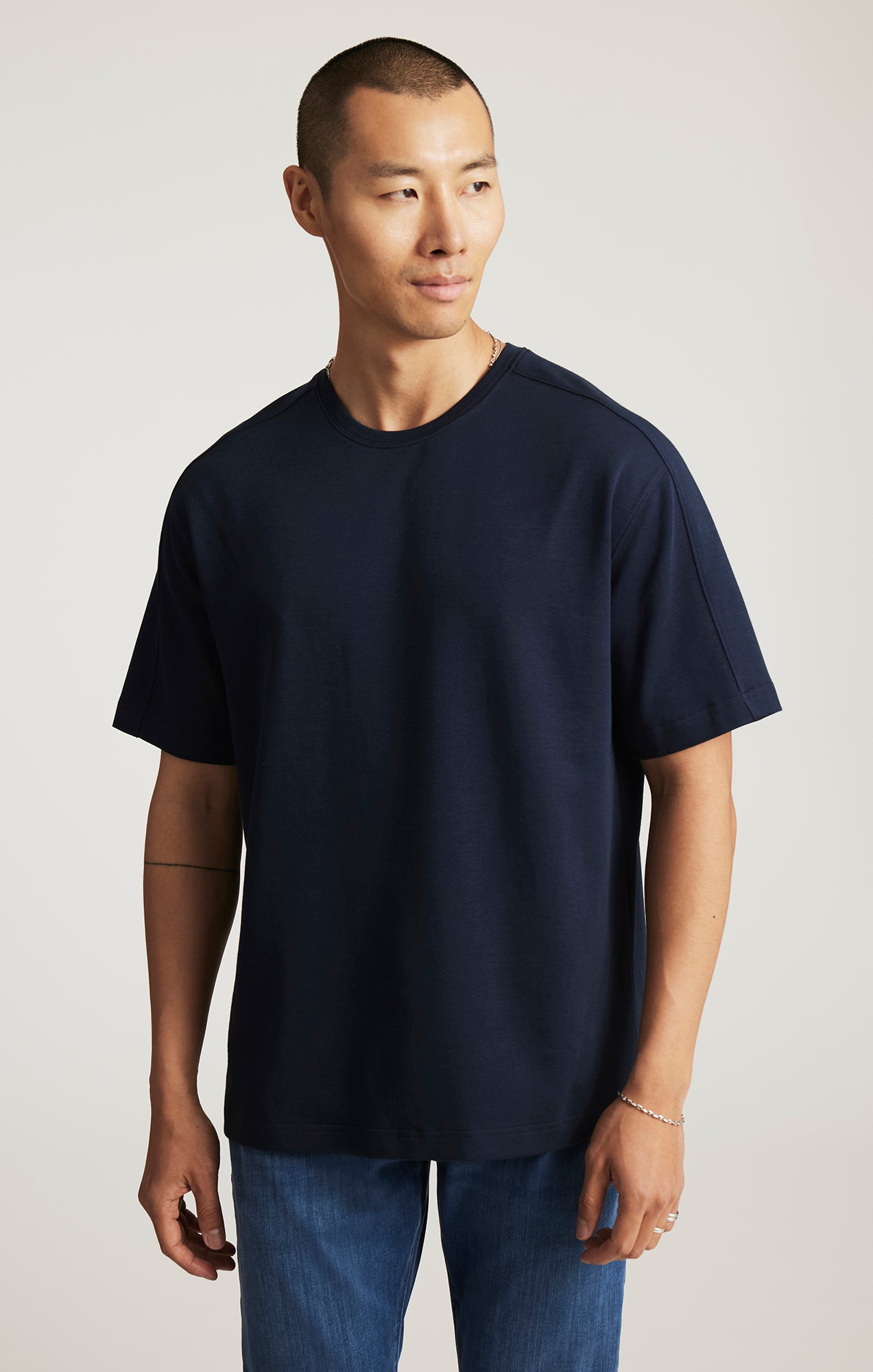 EDITION SHORT SLEEVE T-SHIRT IN TOTAL ECLIPSE - Mavi Jeans