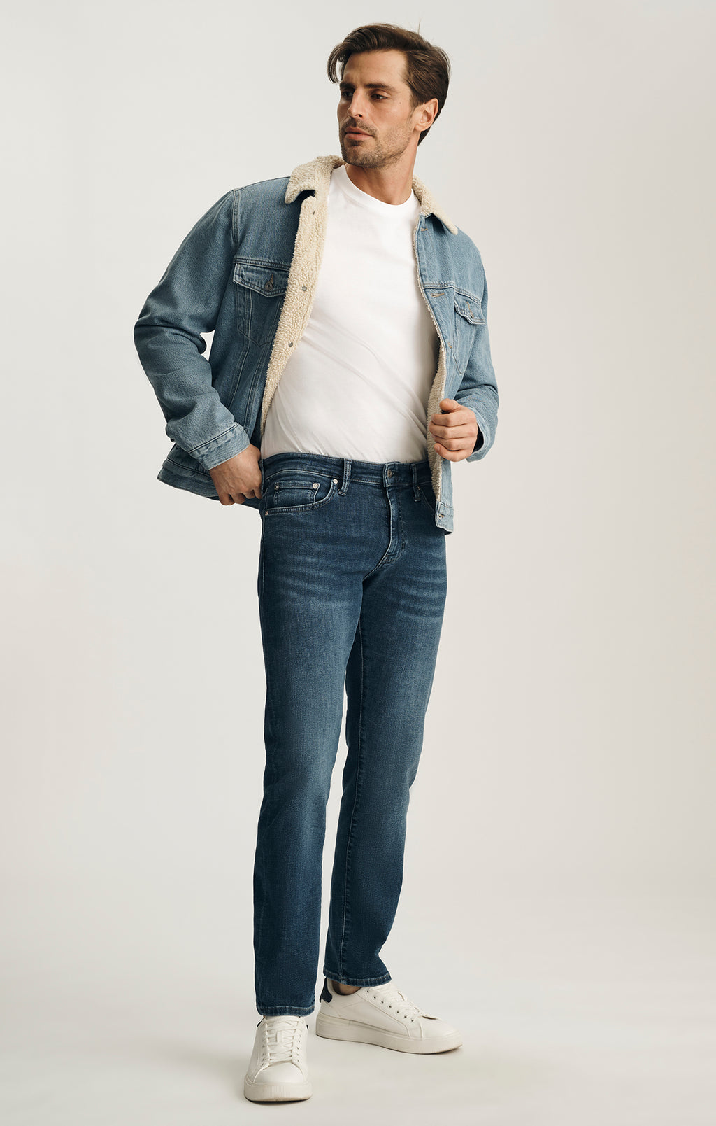 JAKE SLIM LEG IN DARK BRUSHED CLASSIC VINTAGE