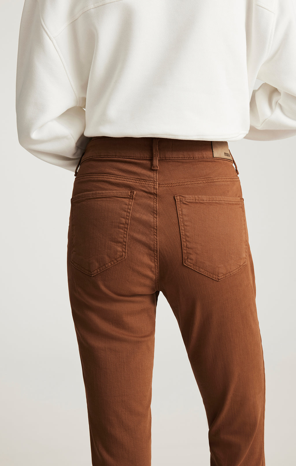 KATHLEEN SLIM BOYFRIEND IN CAMEL FLEX BLUE - Mavi Jeans