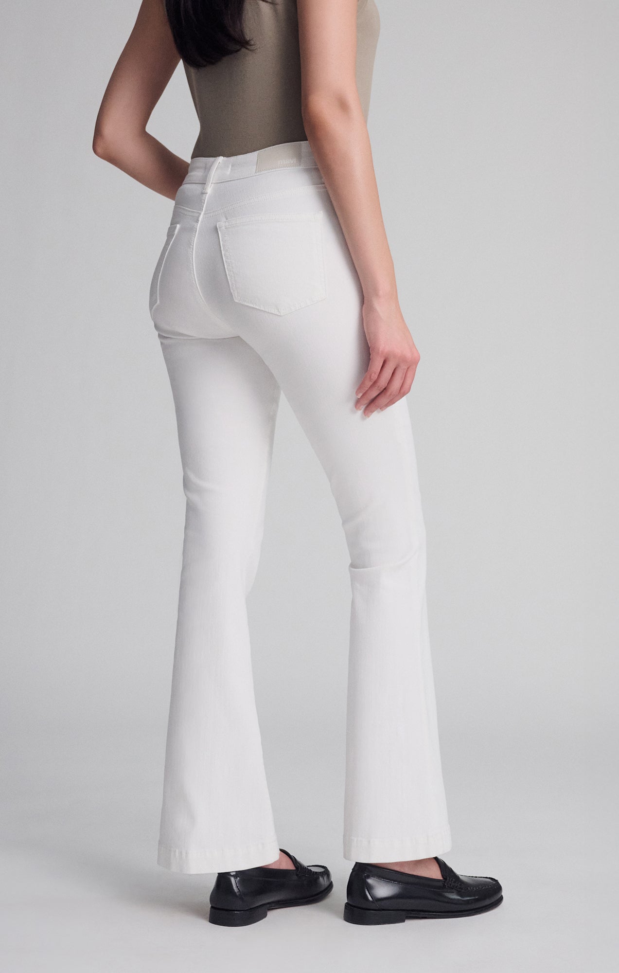 SYDNEY FLARE IN WHITE FEATHER BLUE - Mavi Jeans