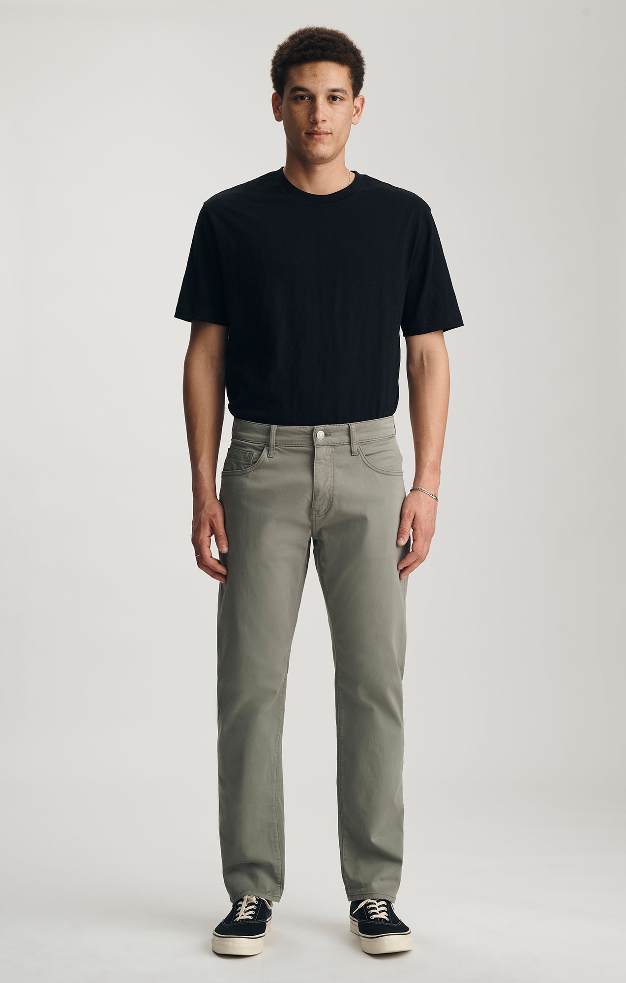 ZACH STRAIGHT LEG IN BASIL TWILL