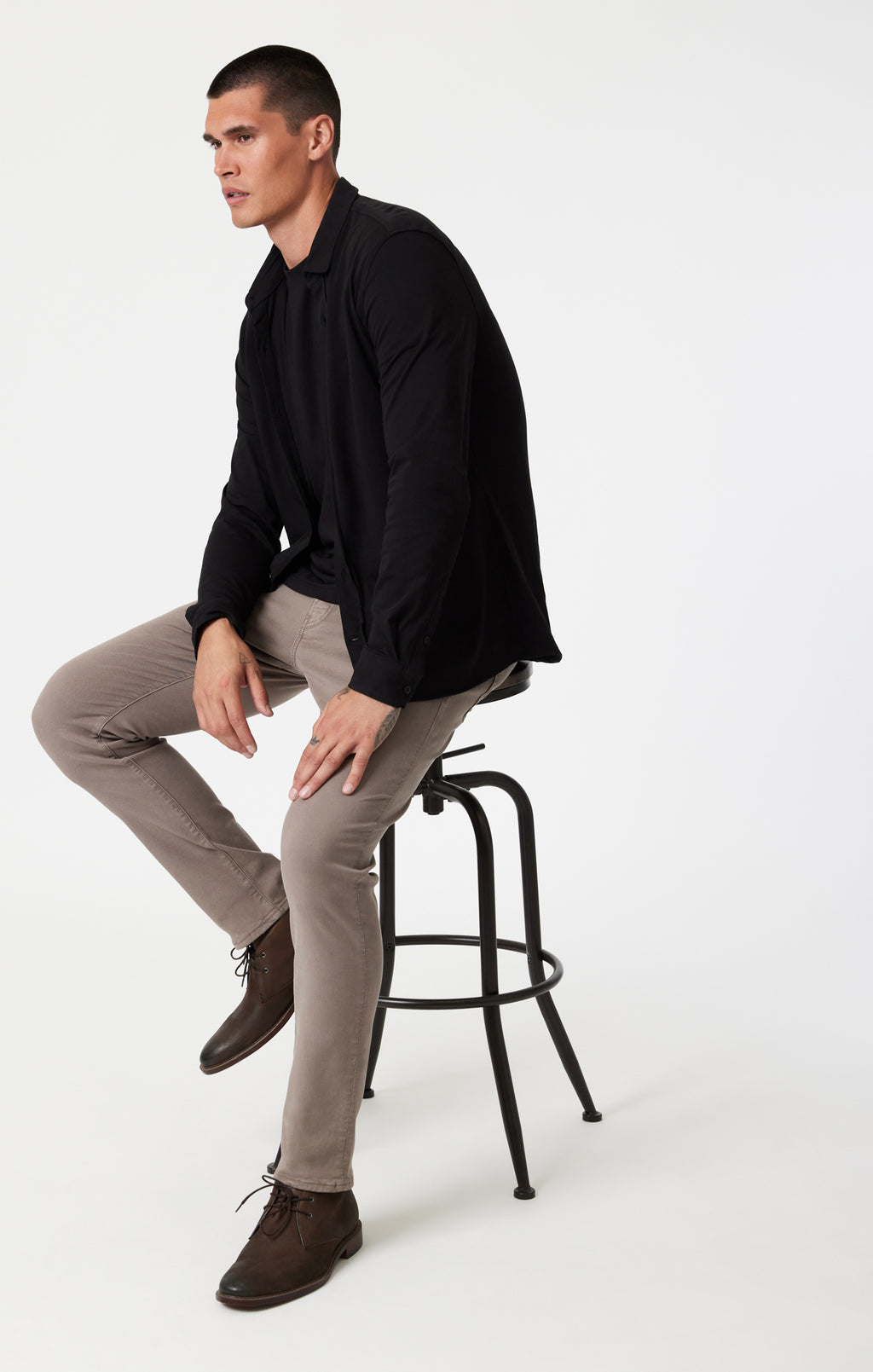 JAKE SLIM LEG IN ROCK LUXE TWILL - Mavi Jeans