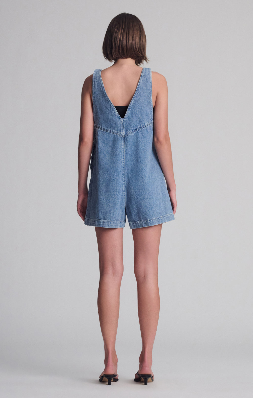 REVA ROMPER IN LIGHT SHADED WELL BLUE - Mavi Jeans