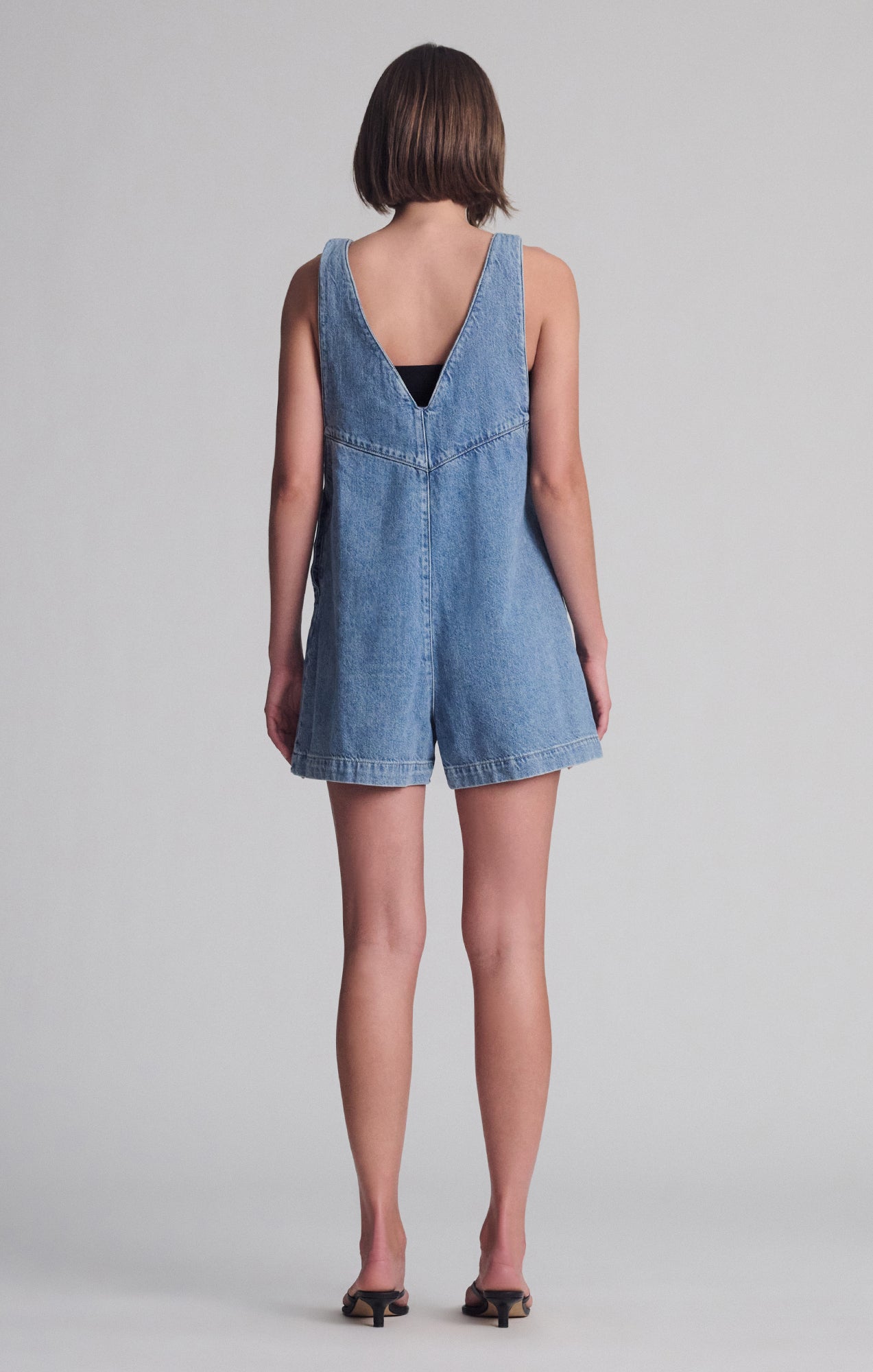 REVA ROMPER IN LIGHT SHADED WELL BLUE - Mavi Jeans