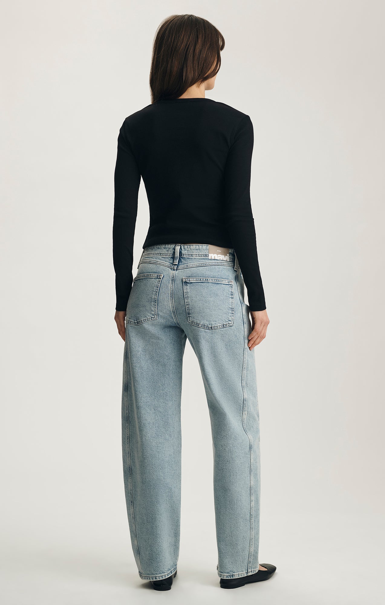 NICA TWISTED BARREL IN LIGHT USED DENIM - Mavi Jeans