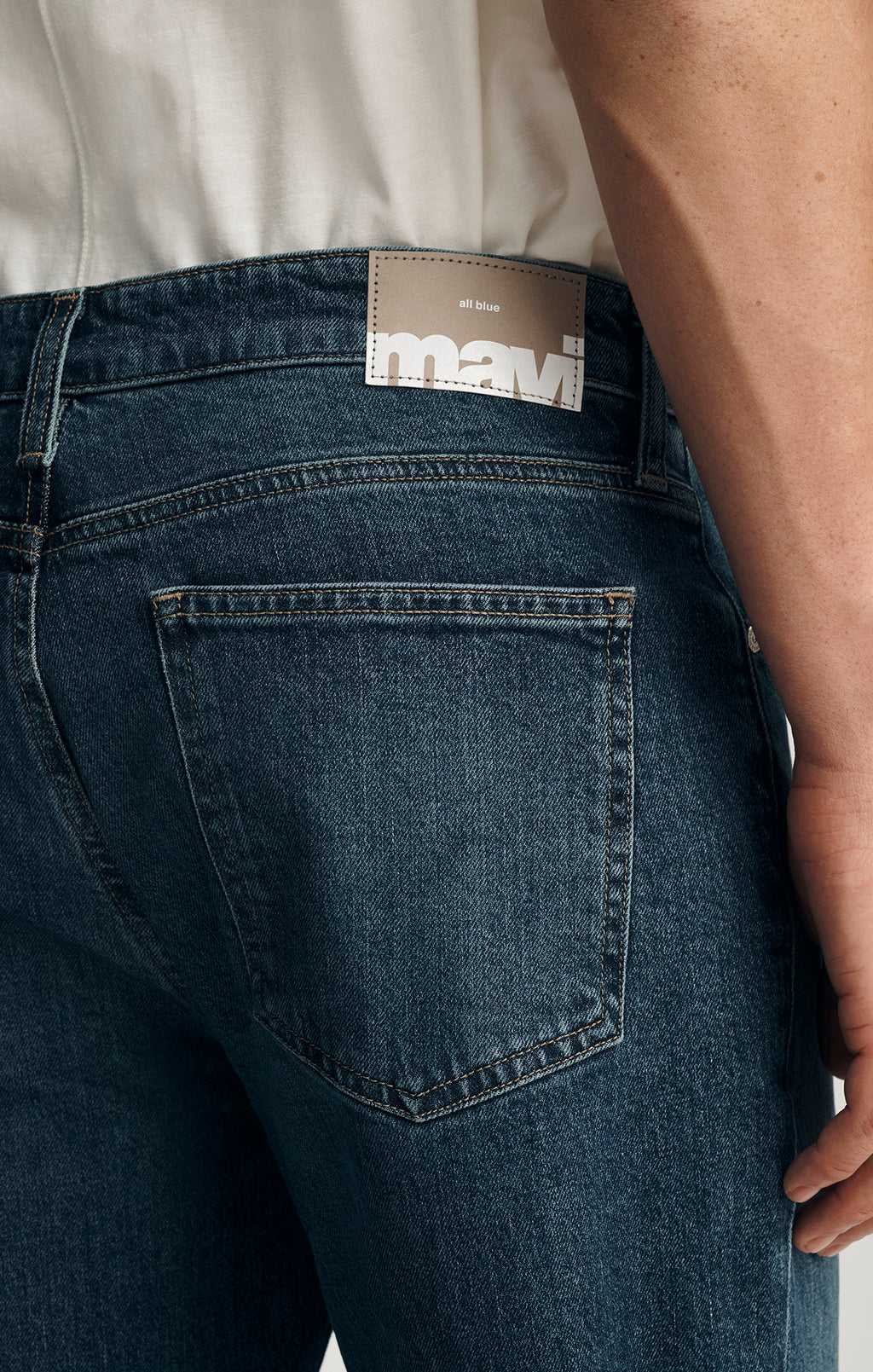 MARLON MODERN STRAIGHT LEG IN DARK USED CLASSIC BLUE - Mavi Jeans