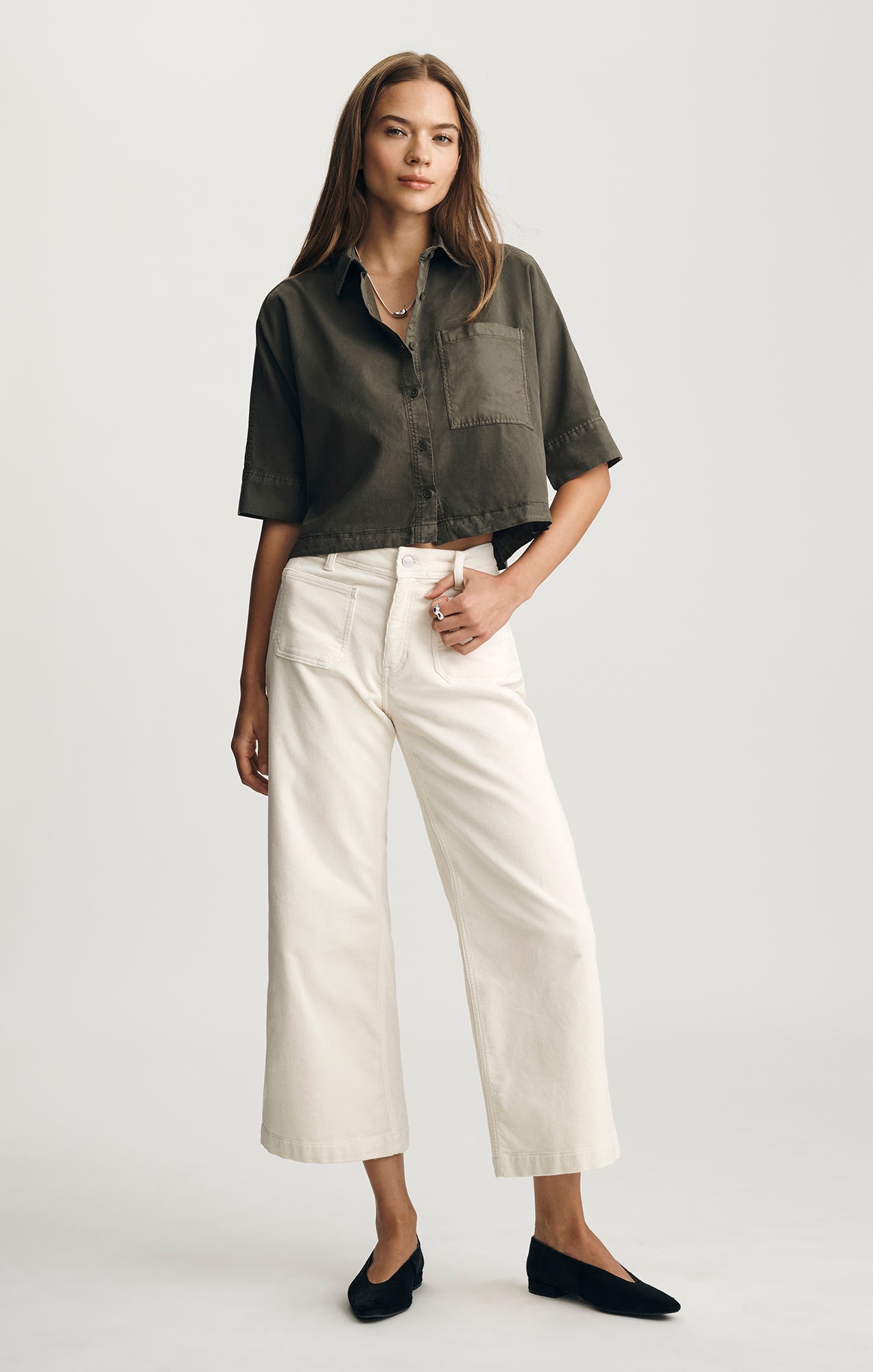 EDITION SHORT SLEEVE BUTTON-UP SHIRT IN KAMBABA - Mavi Jeans