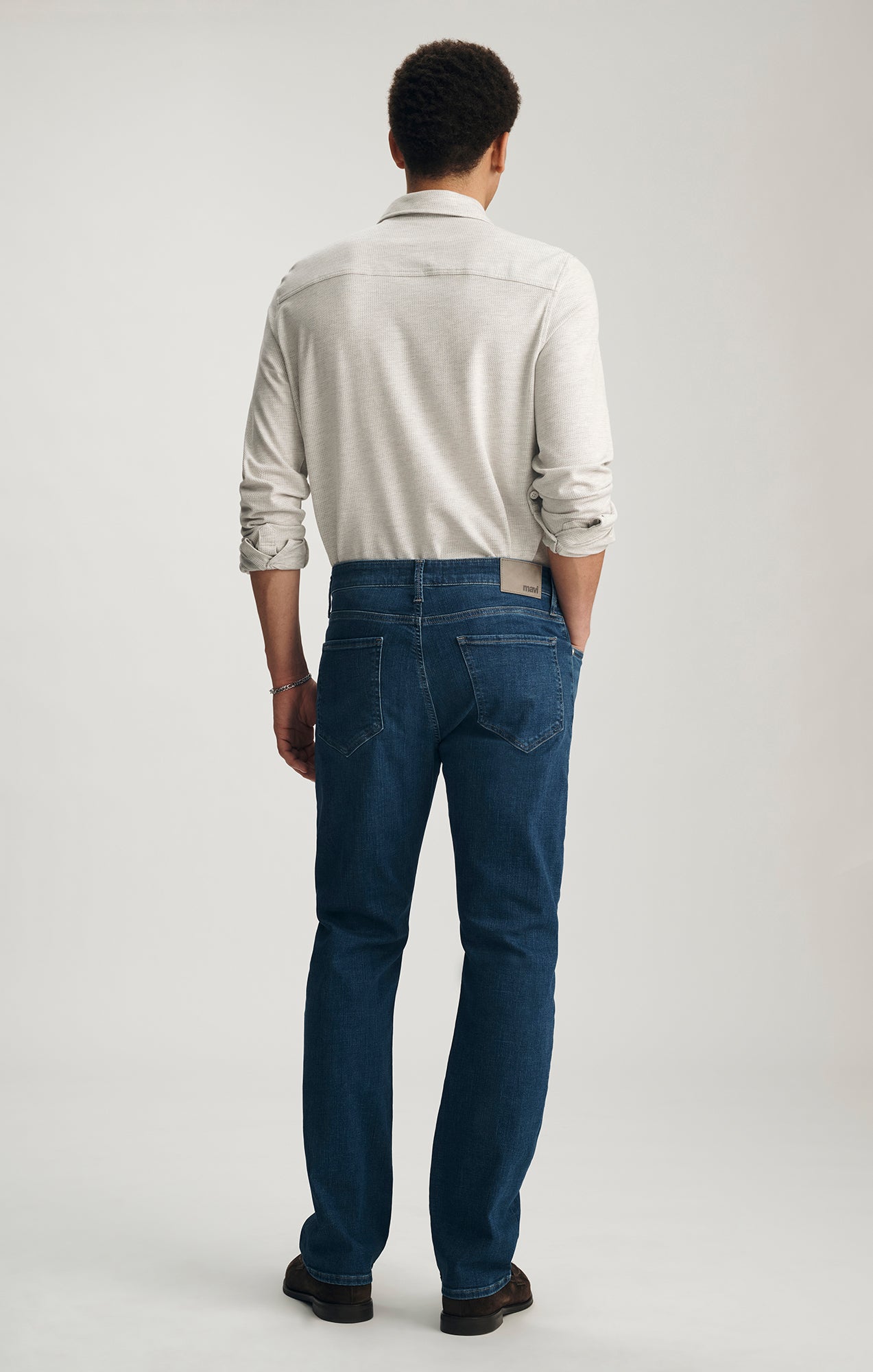 MATT RELAXED STRAIGHT LEG IN DARK BRUSHED ORGANIC VINTAGE - Mavi Jeans