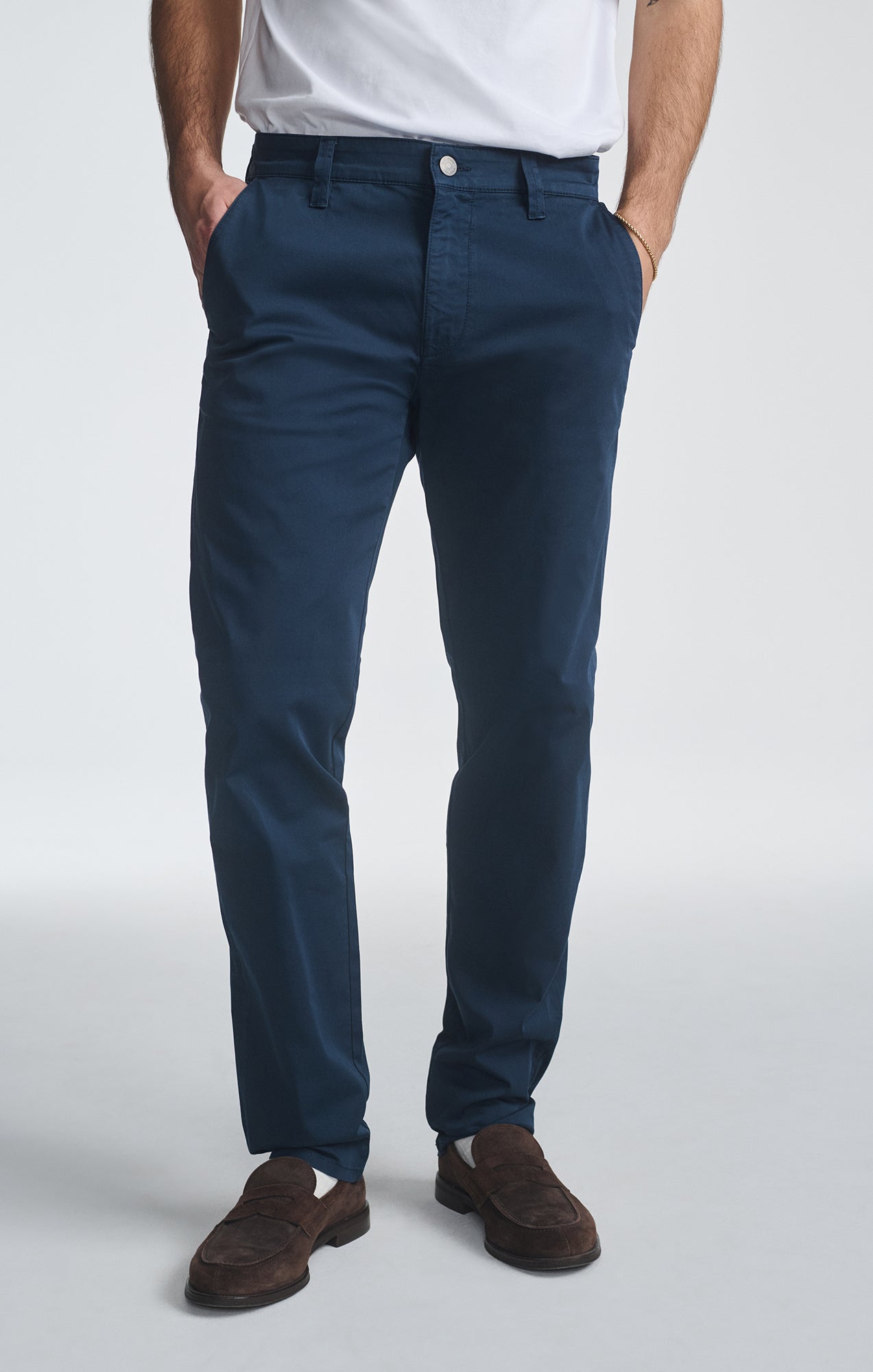 Mavi Men's Milton Slim Straight Chino In Night City Smart – Mavi Jeans