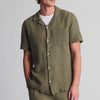 LINEN SHORT SLEEVE SHIRT IN KALAMATA - Mavi Jeans