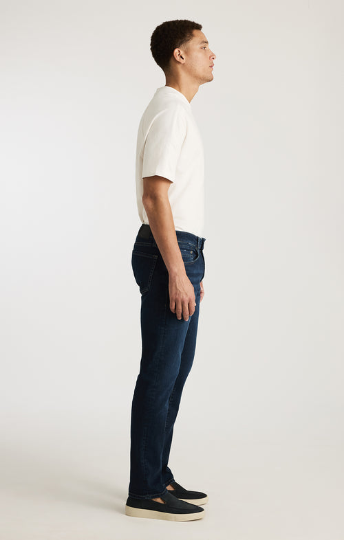 MARCUS SLIM STRAIGHT LEG IN DARK BRUSHED ORGANIC VINTAGE - Mavi Jeans