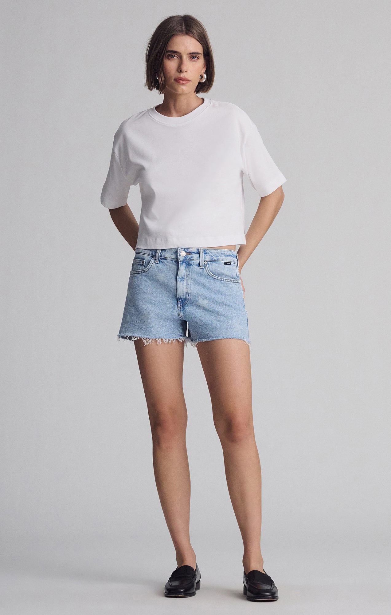 ROSIE BOYFRIEND SHORTS IN STAR DENIM - Mavi Jeans