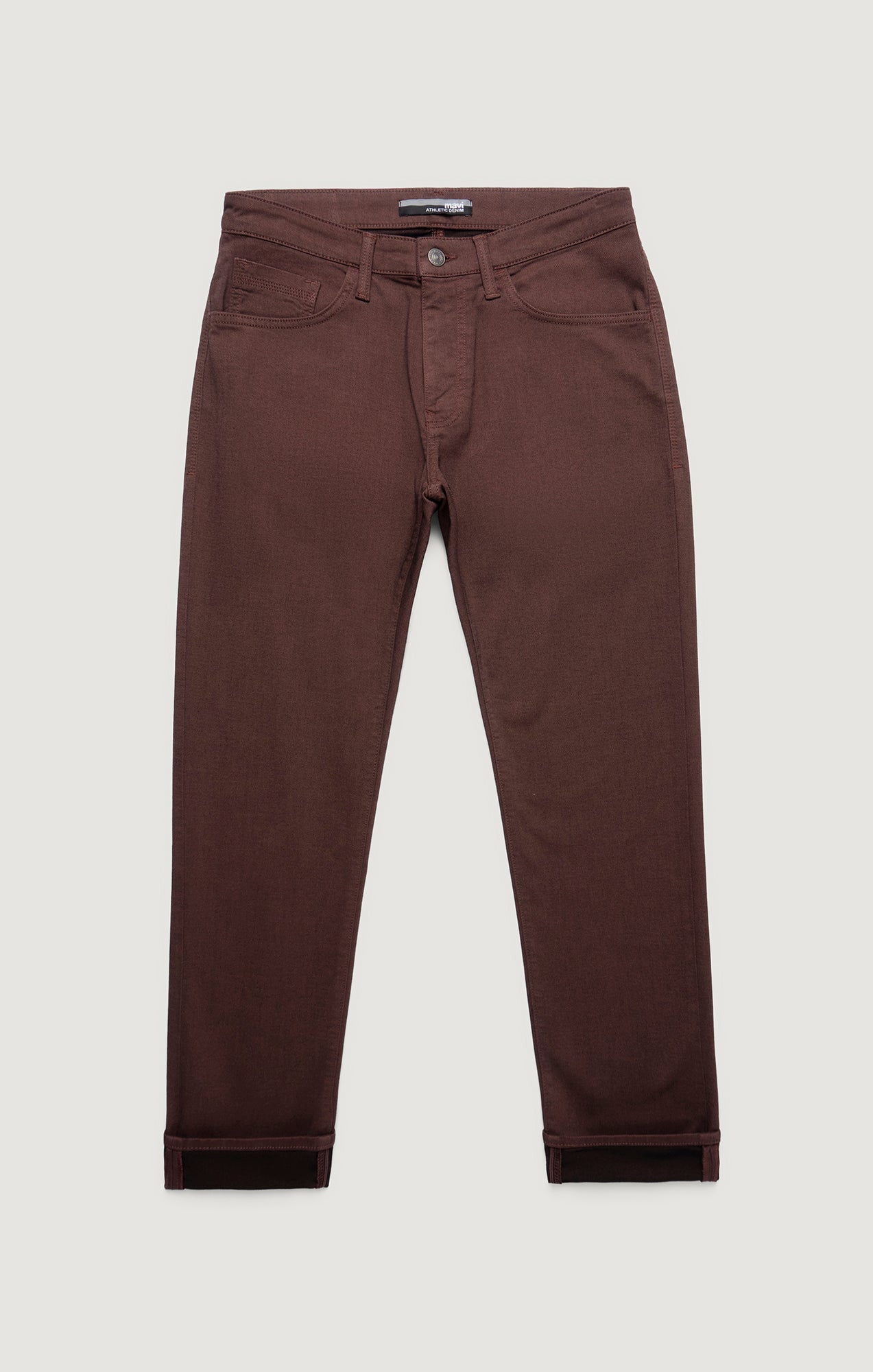 MARCUS SLIM STRAIGHT LEG IN ROSEWOOD ATHLETIC