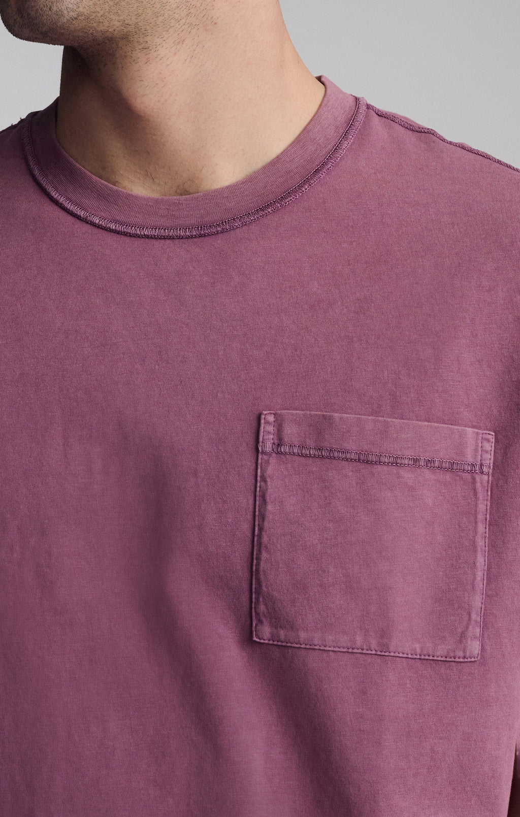 POCKET T-SHIRT IN TOADSTOOL - Mavi Jeans