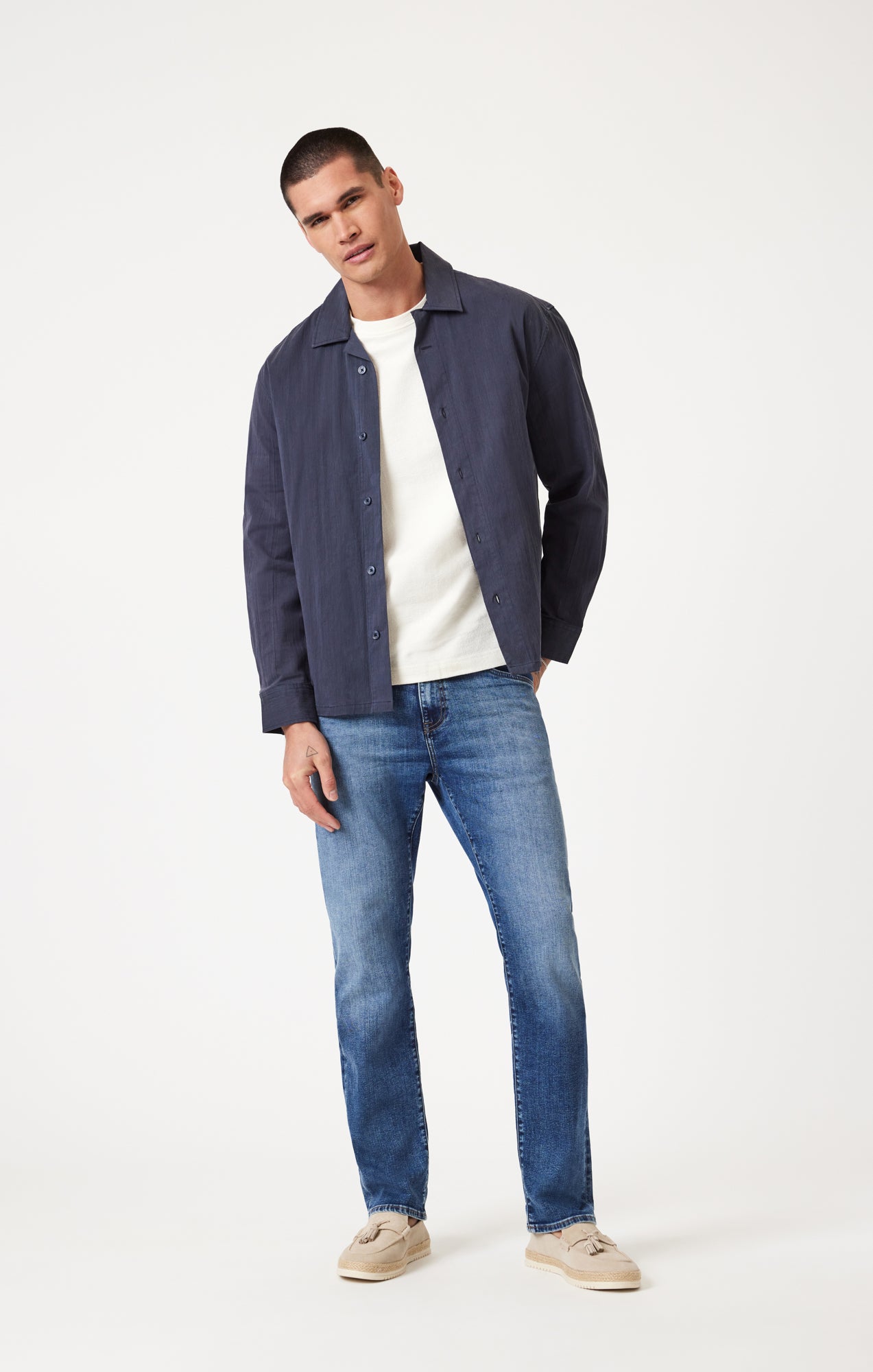 ZACH STRAIGHT LEG IN MID WILLIAMSBURG - Mavi Jeans