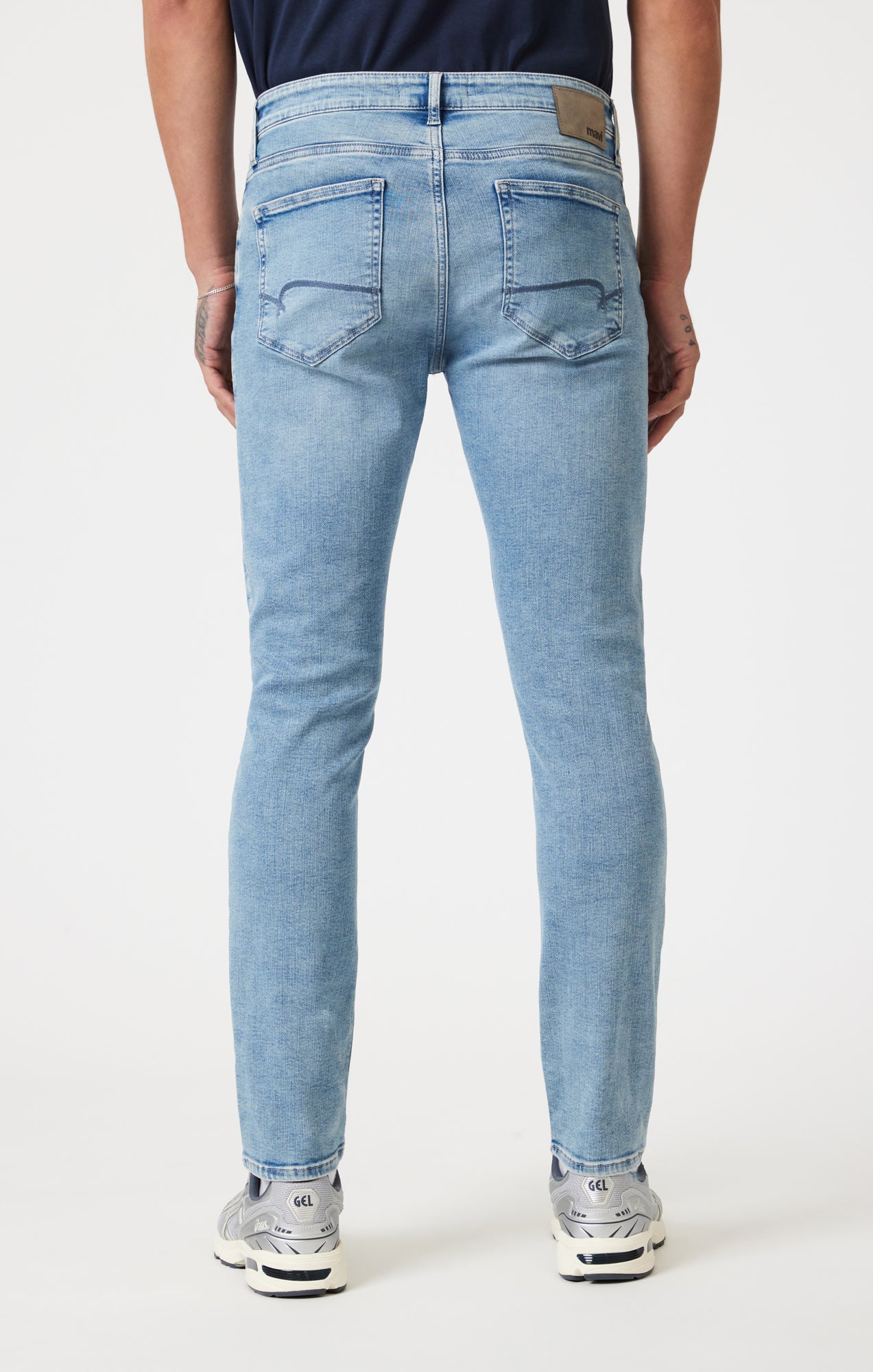 JAKE SLIM LEG IN LIGHT USED FEATHER BLUE - Mavi Jeans