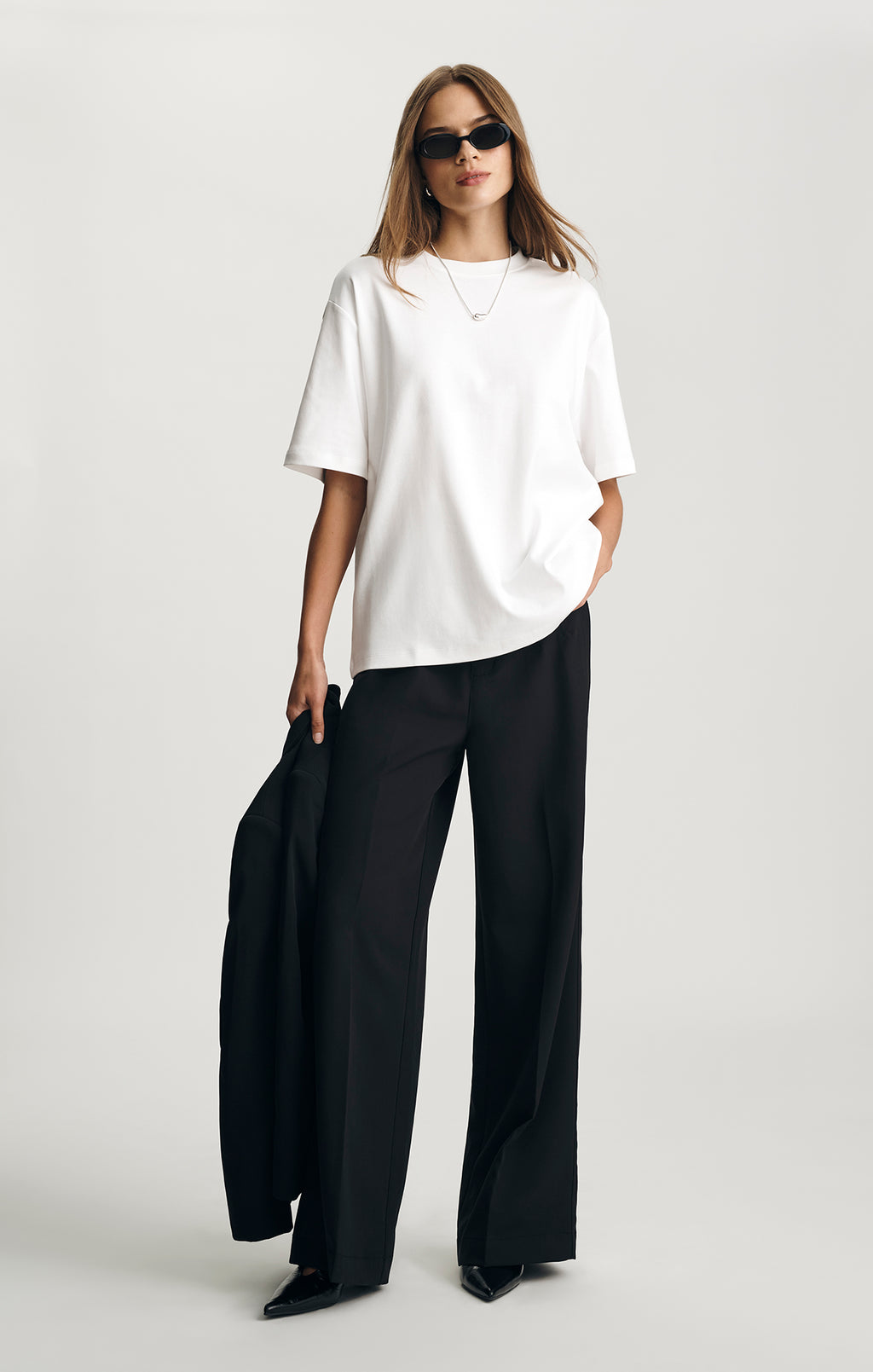 BASIC CREW NECK T-SHIRT IN WHITE - Mavi Jeans