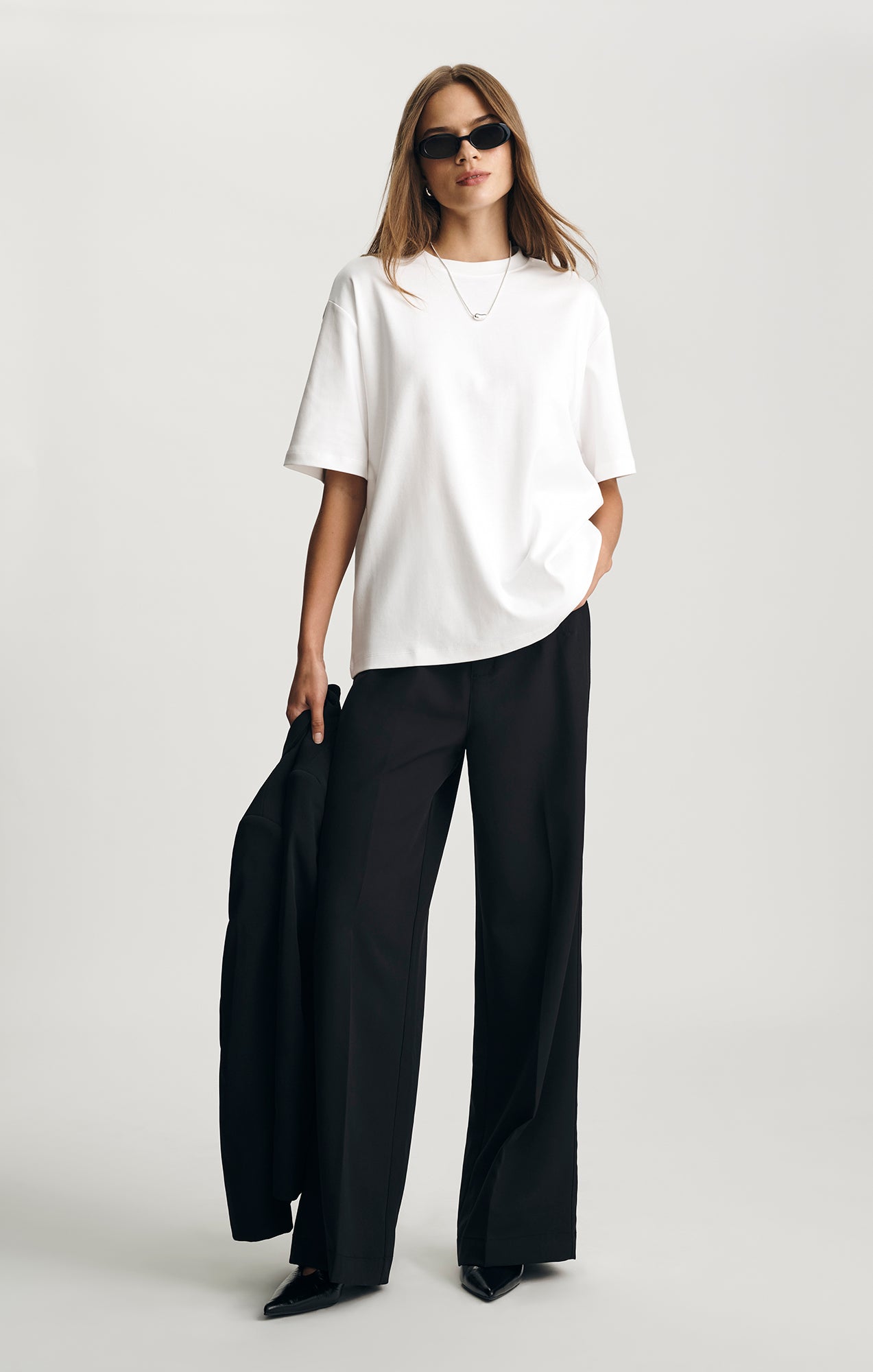 BASIC CREW NECK T-SHIRT IN WHITE - Mavi Jeans