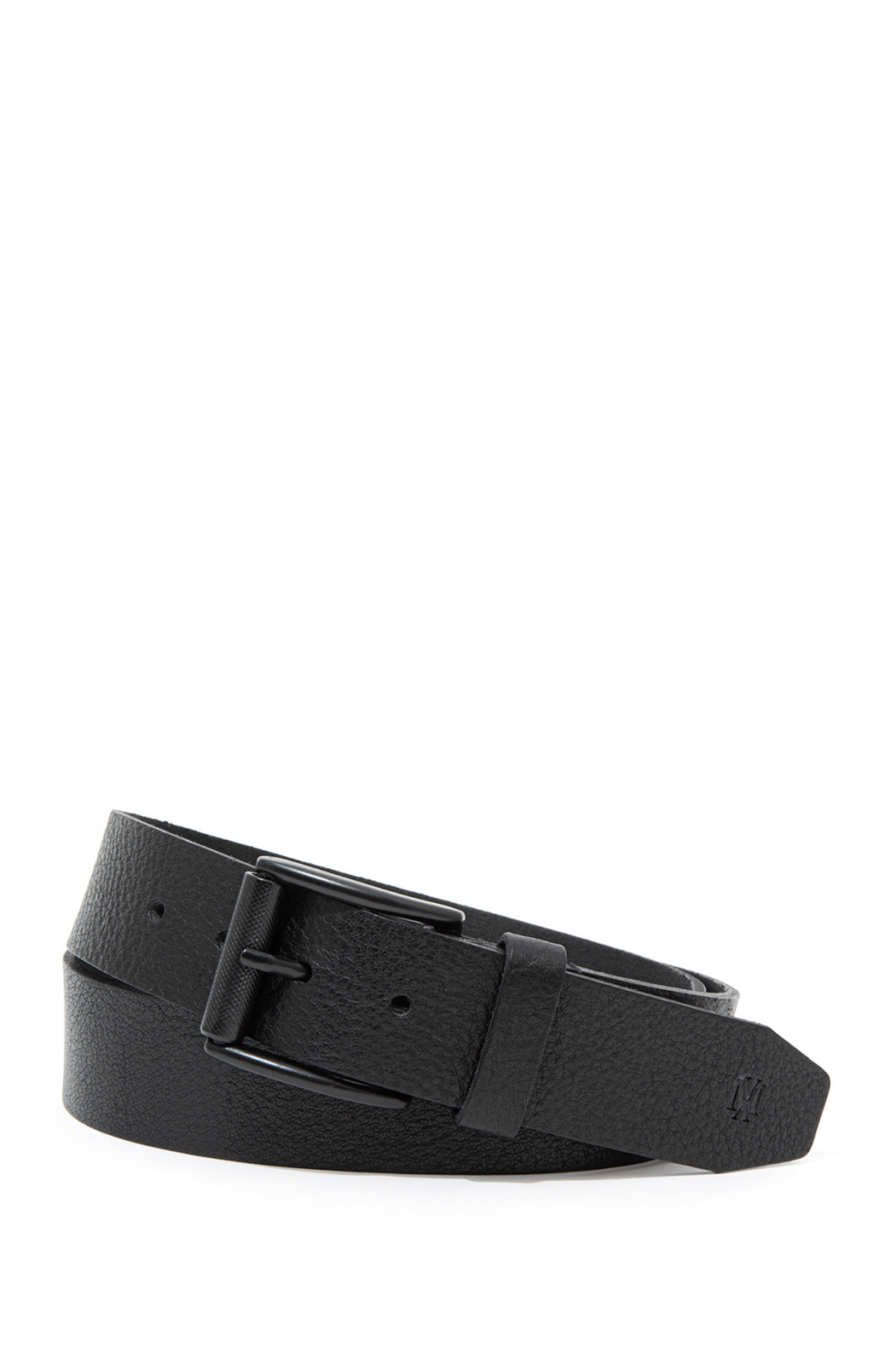 LEATHER BELT IN BLACK