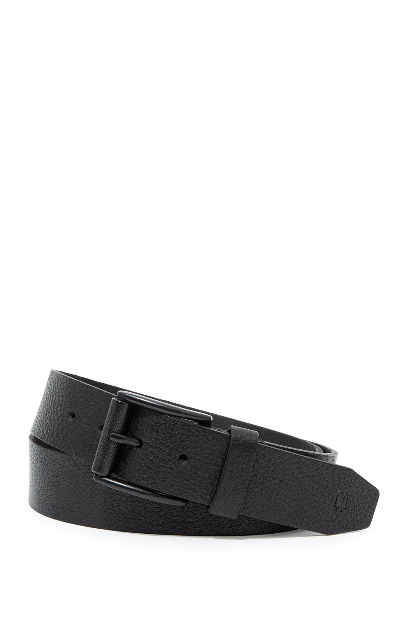 LEATHER BELT IN BLACK