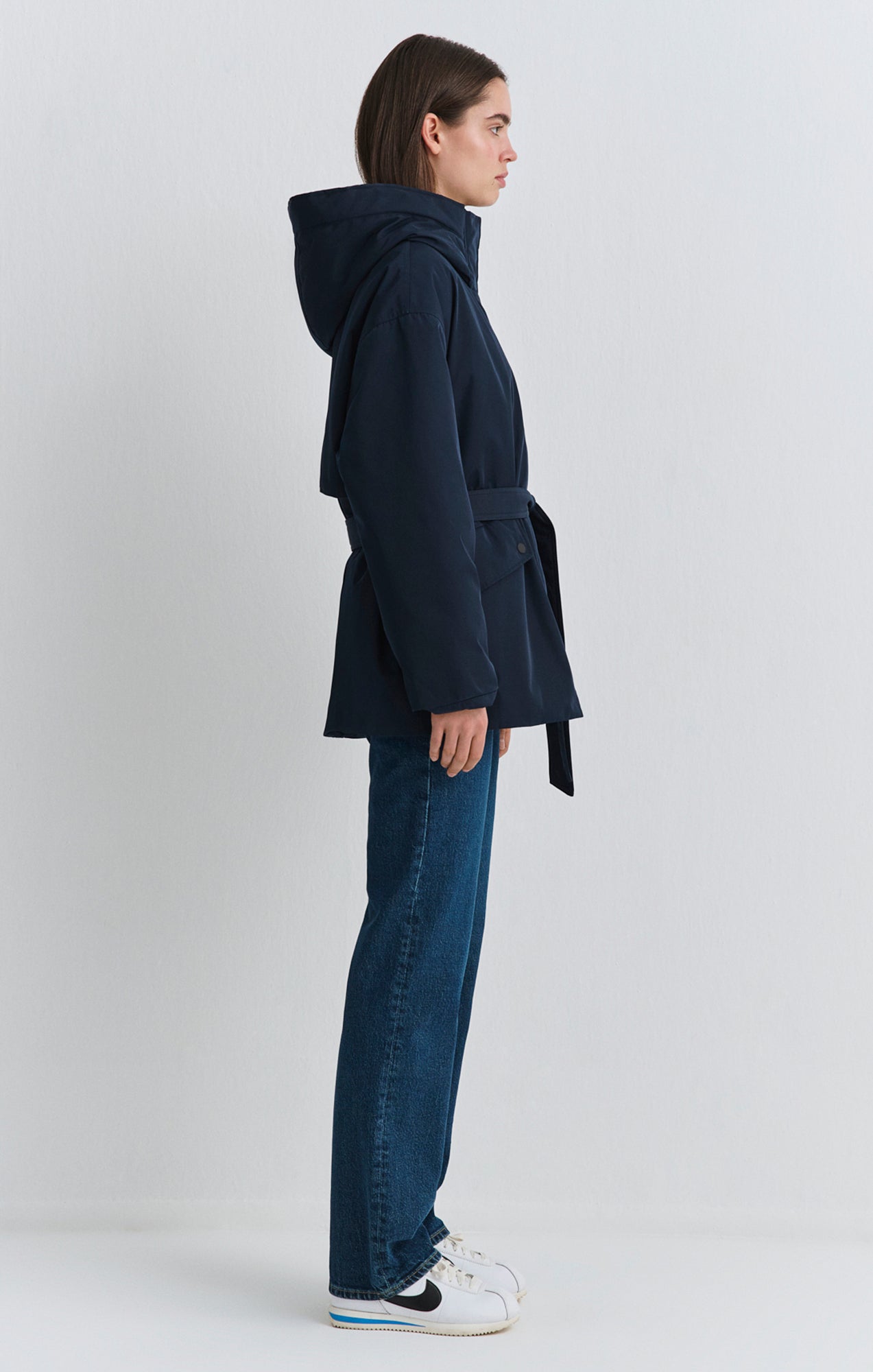 HOODED PARKA IN NIGHT SKY - Mavi Jeans