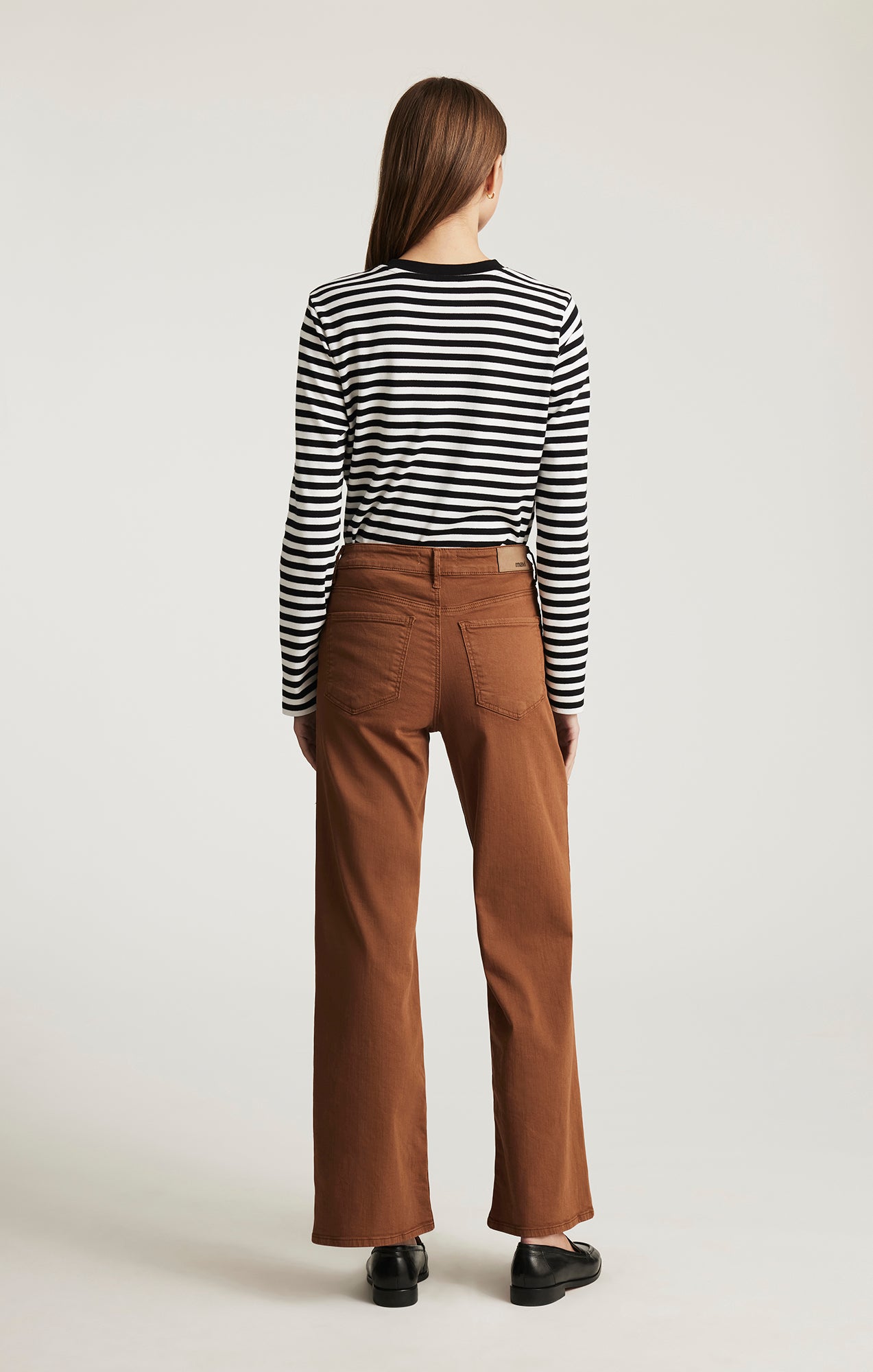 ALENA WIDE LEG IN CAMEL FLEX BLUE - Mavi Jeans