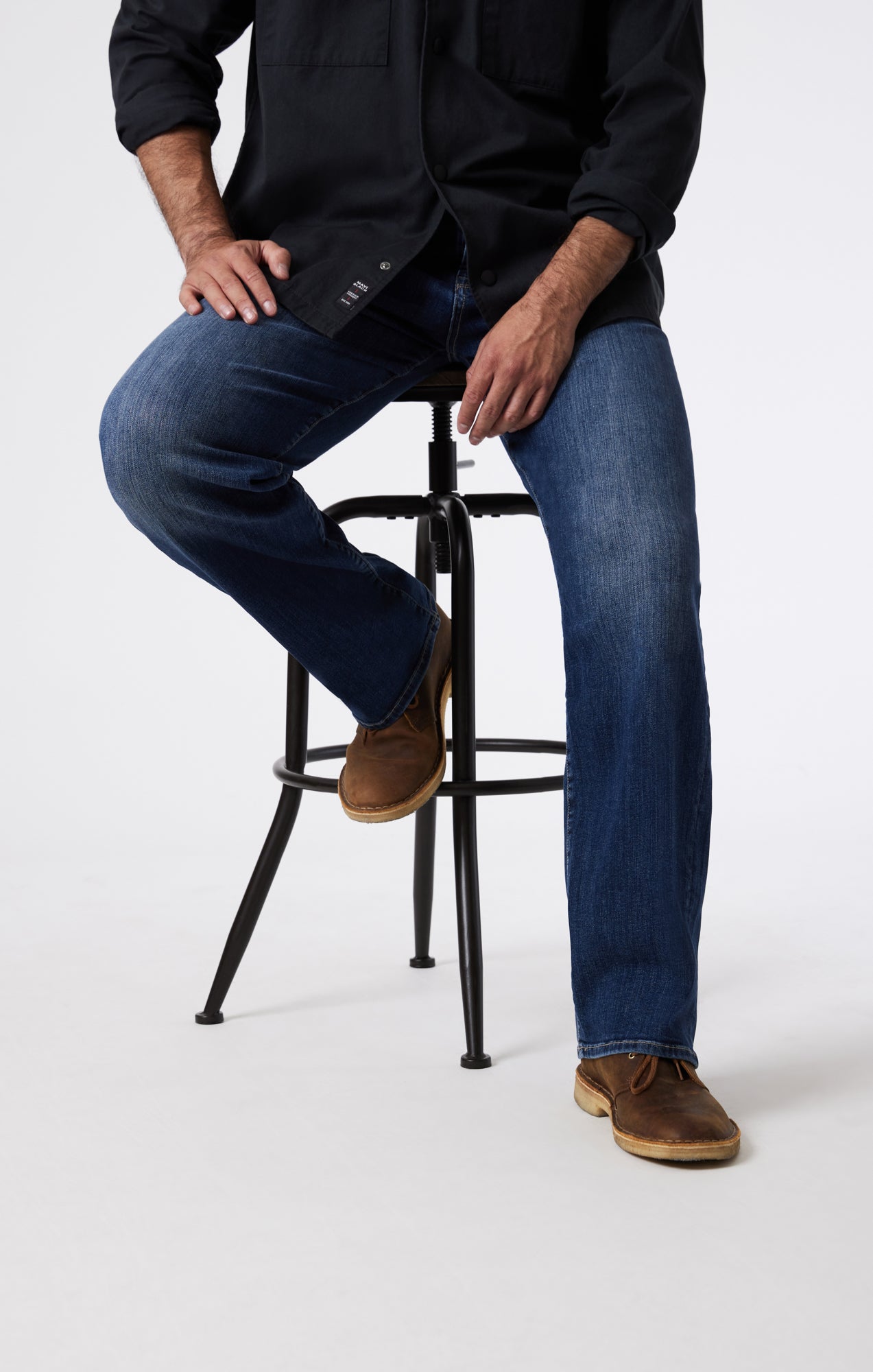 MAX WIDE LEG IN MID INDIGO COOPER - Mavi Jeans