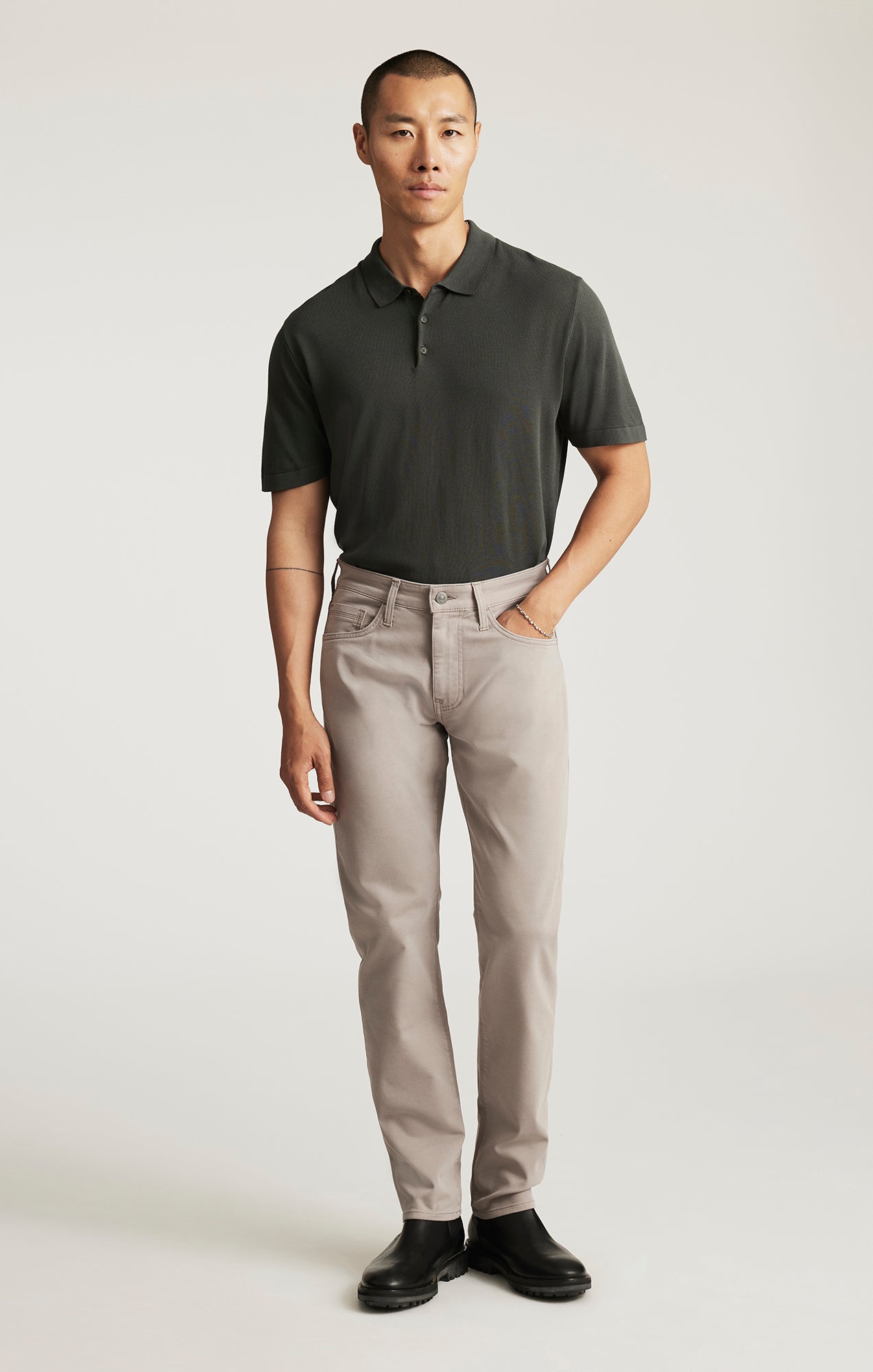 MARCUS SLIM STRAIGHT LEG IN PORCELAIN ATHLETIC - Mavi Jeans