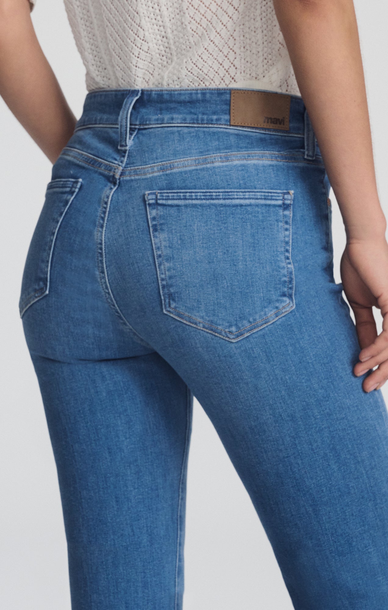 VICKY BOOTCUT IN MID BLUE FLEX BLUE - Mavi Jeans